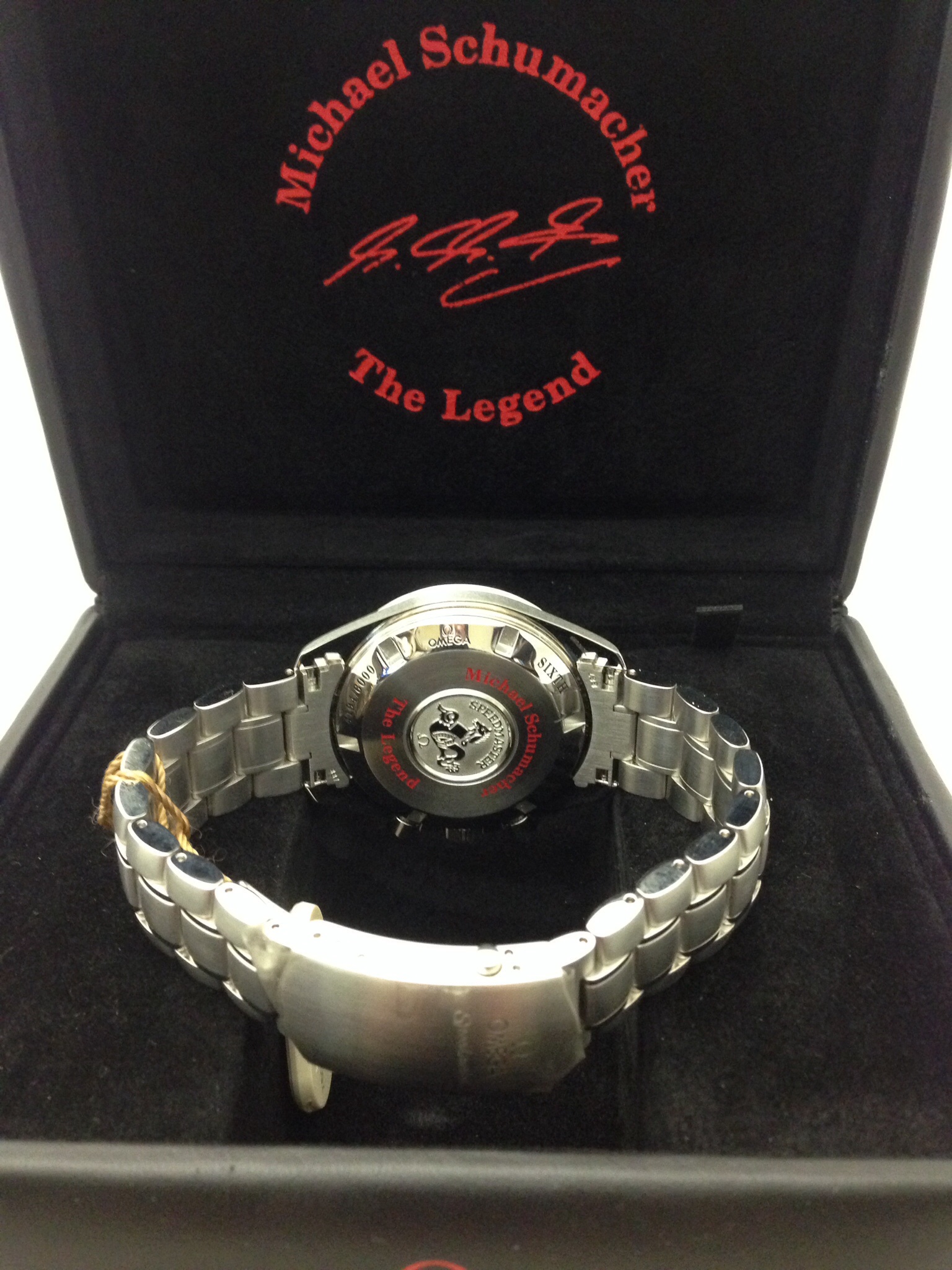 omega speedmaster michael schumacher 2003