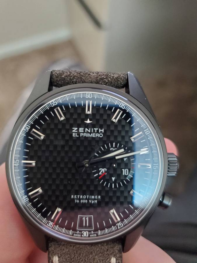 Zenith el primero discount retrotimer