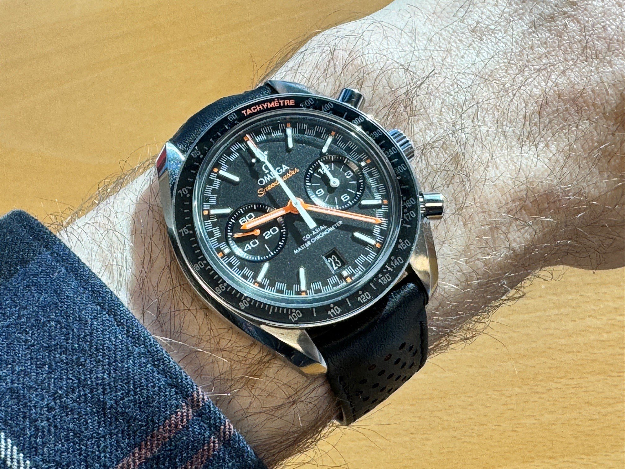 Omega speedmaster 44.25 mm review best sale