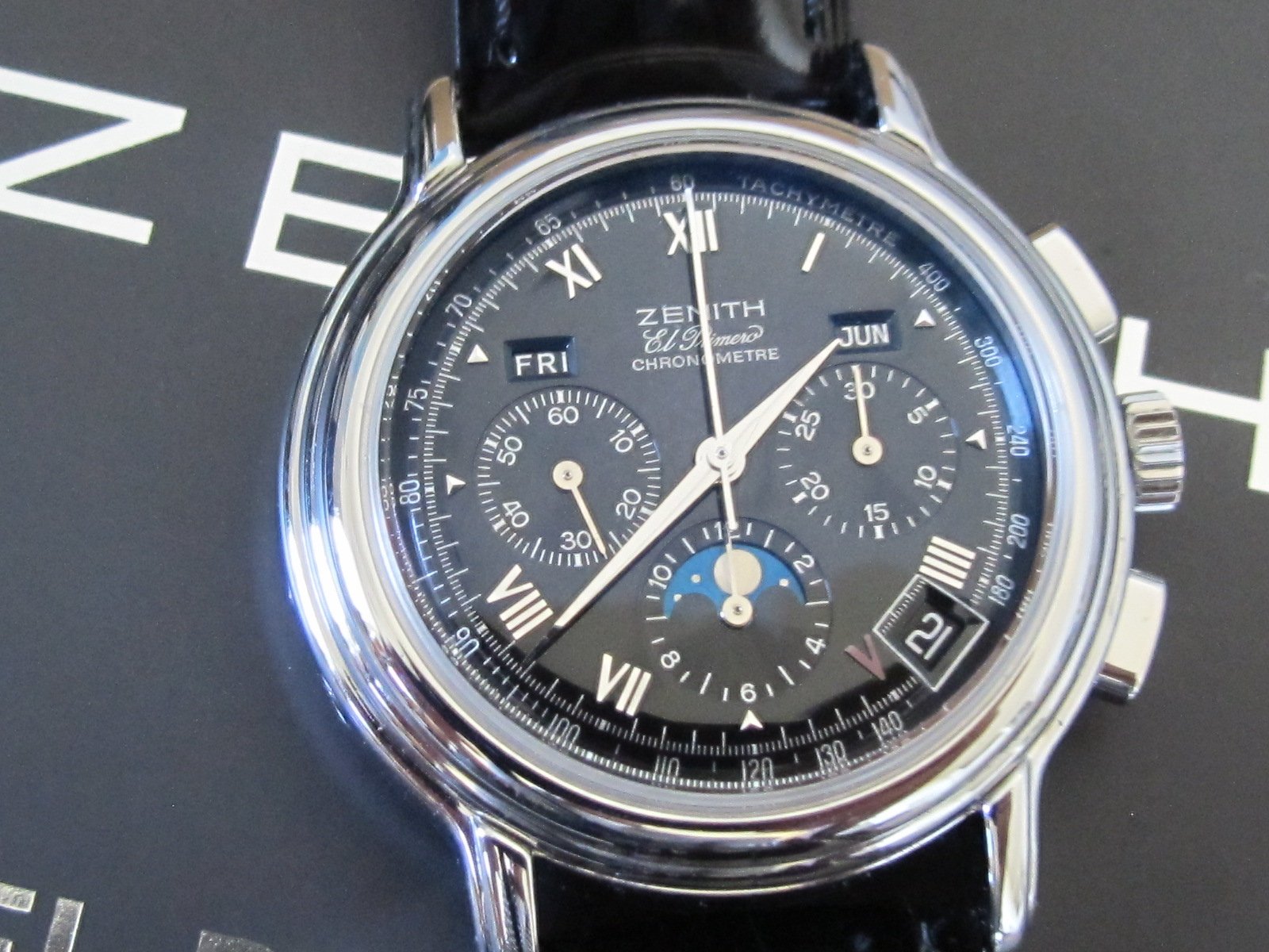 Zenith chronomaster triple online calendar