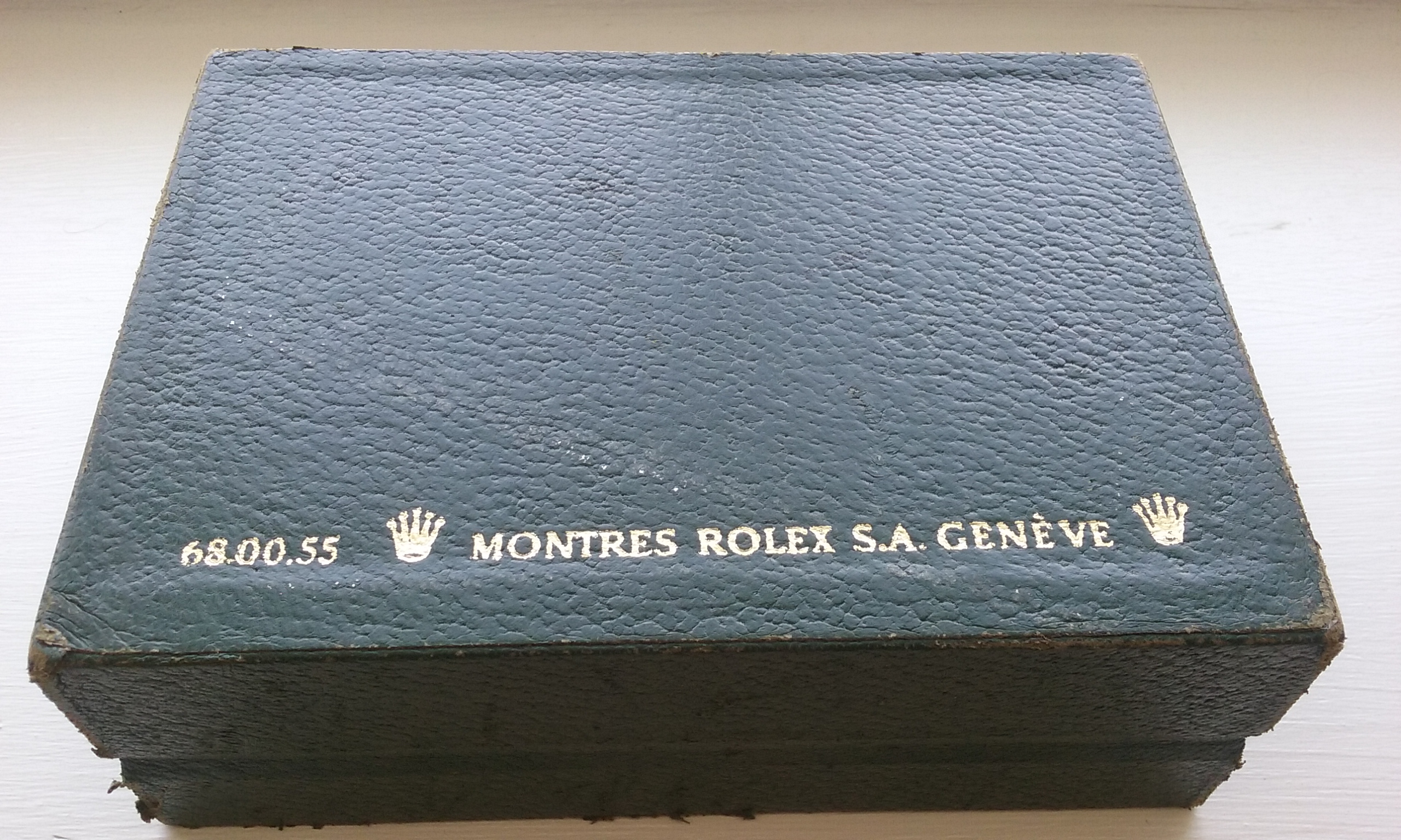 SOLD - Rolex Green Watch Box Ref 68.00.55 | Omega Watch Forums