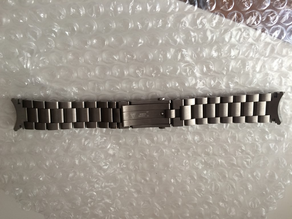 omega titanium bracelet