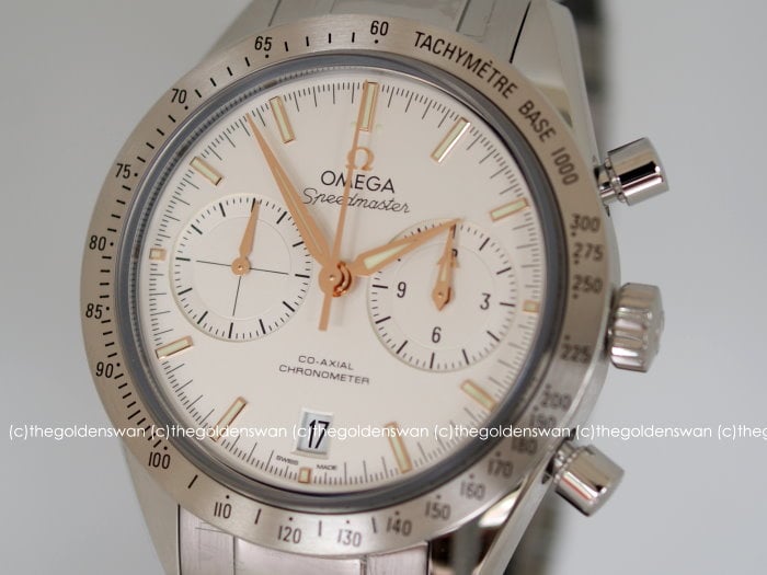 Speedmaster 57 hot sale white dial