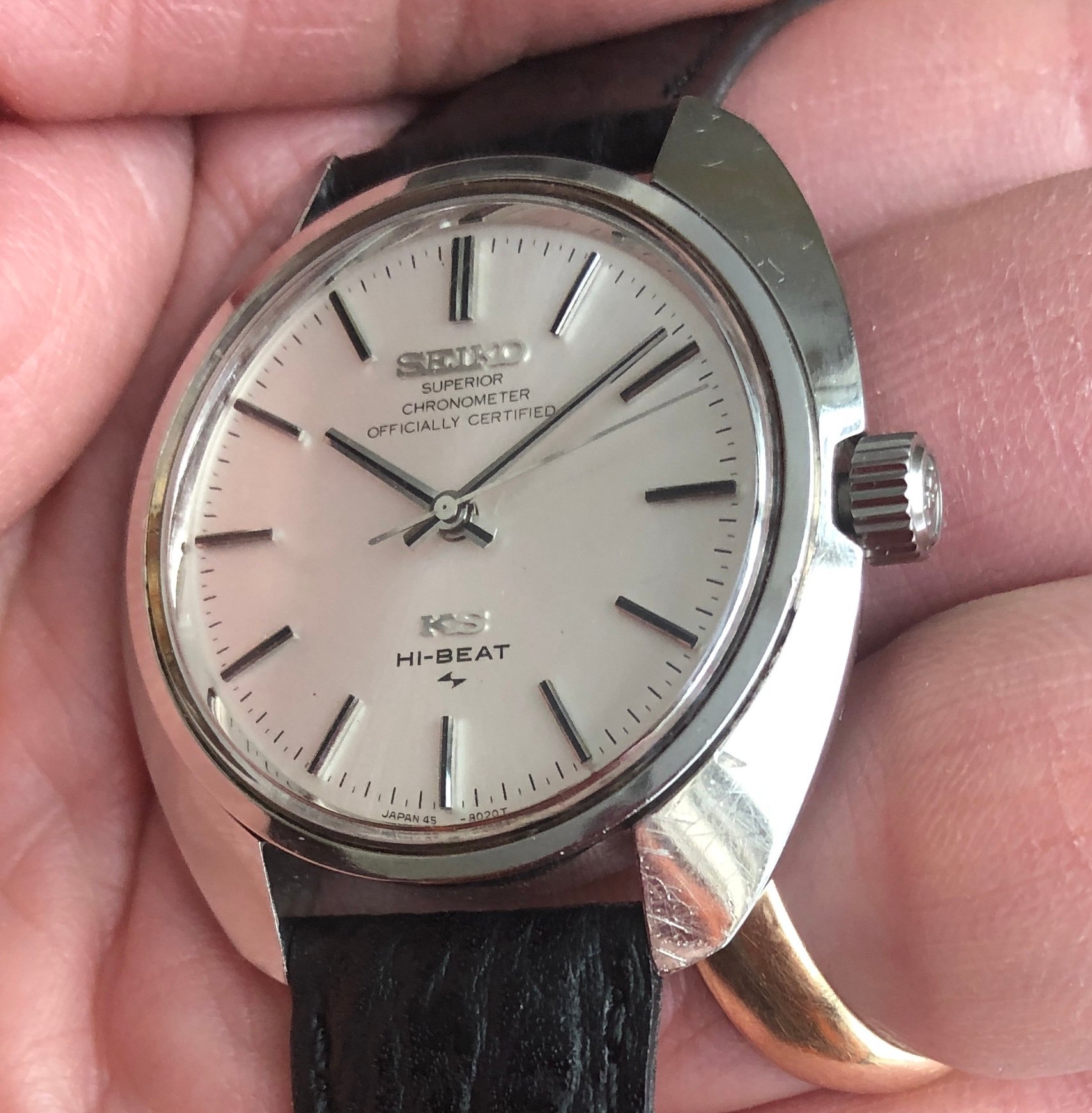 SOLD King Seiko 45 8010 Superior Chronometer Omega Forums