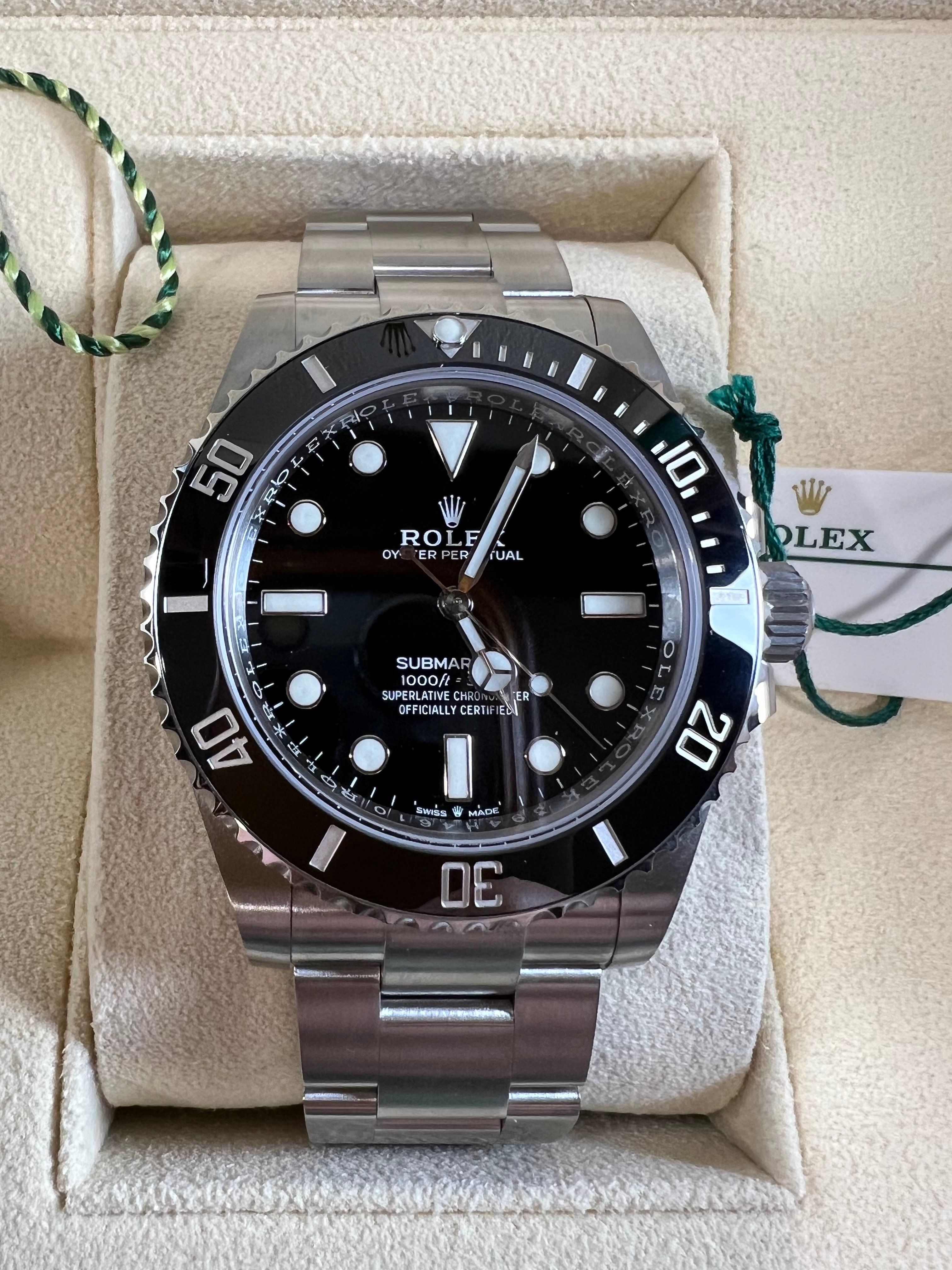 SOLD New Unworn 2023 Rolex Submariner No Date 124060 41mm Full Set Omega Watch Forums