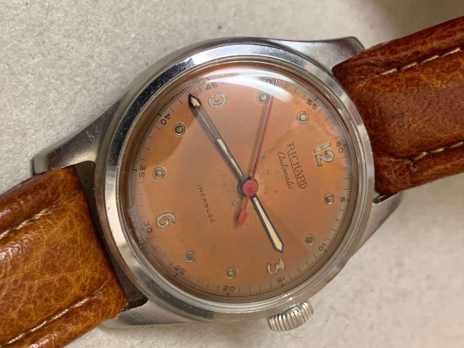 Leia Rust uit Voorstel Does anyone know more about the vintage brand Richard? | Omega Forums