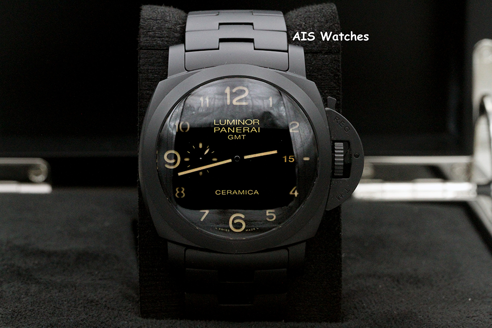 Panerai tuttonero luminor 1950 3 days gmt sale automatic ceramica