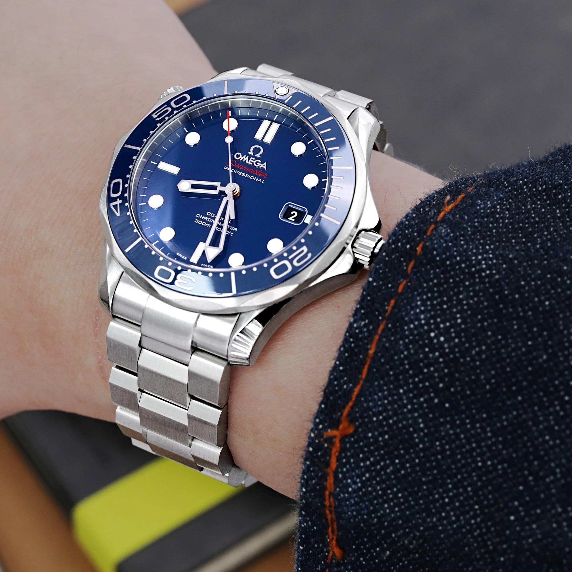 Omega seamaster oyster on sale bracelet