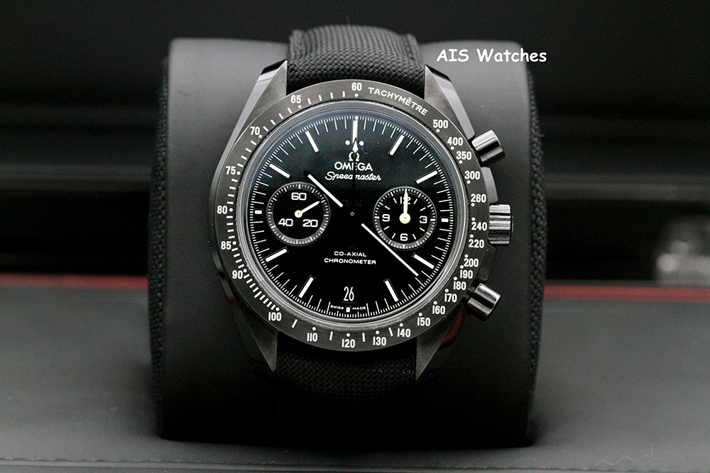 Omega speedmaster pitch clearance black