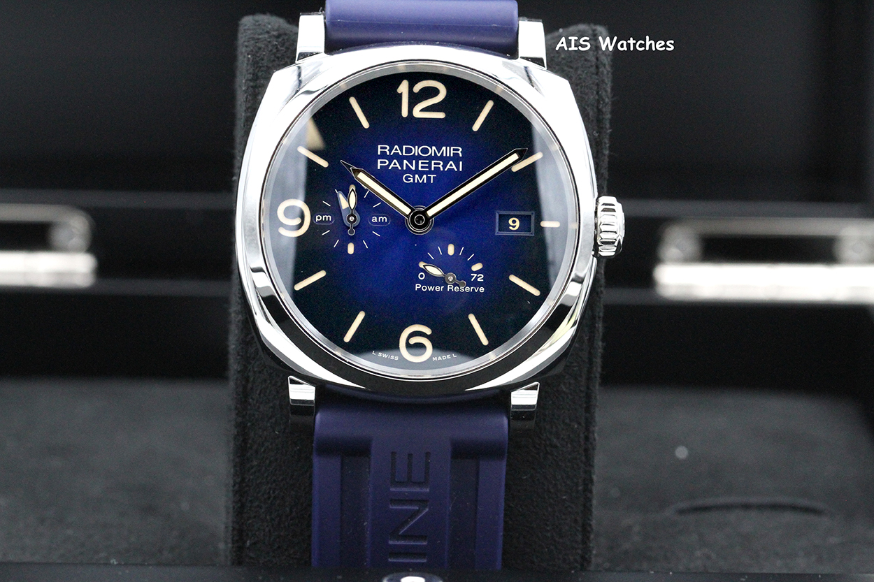 FSOT FSOT Panerai PAM 946 Radiomir 1940 GMT 3 Day Power Reserve Blue Mediterraneo 45MM BP Omega Watch Forums