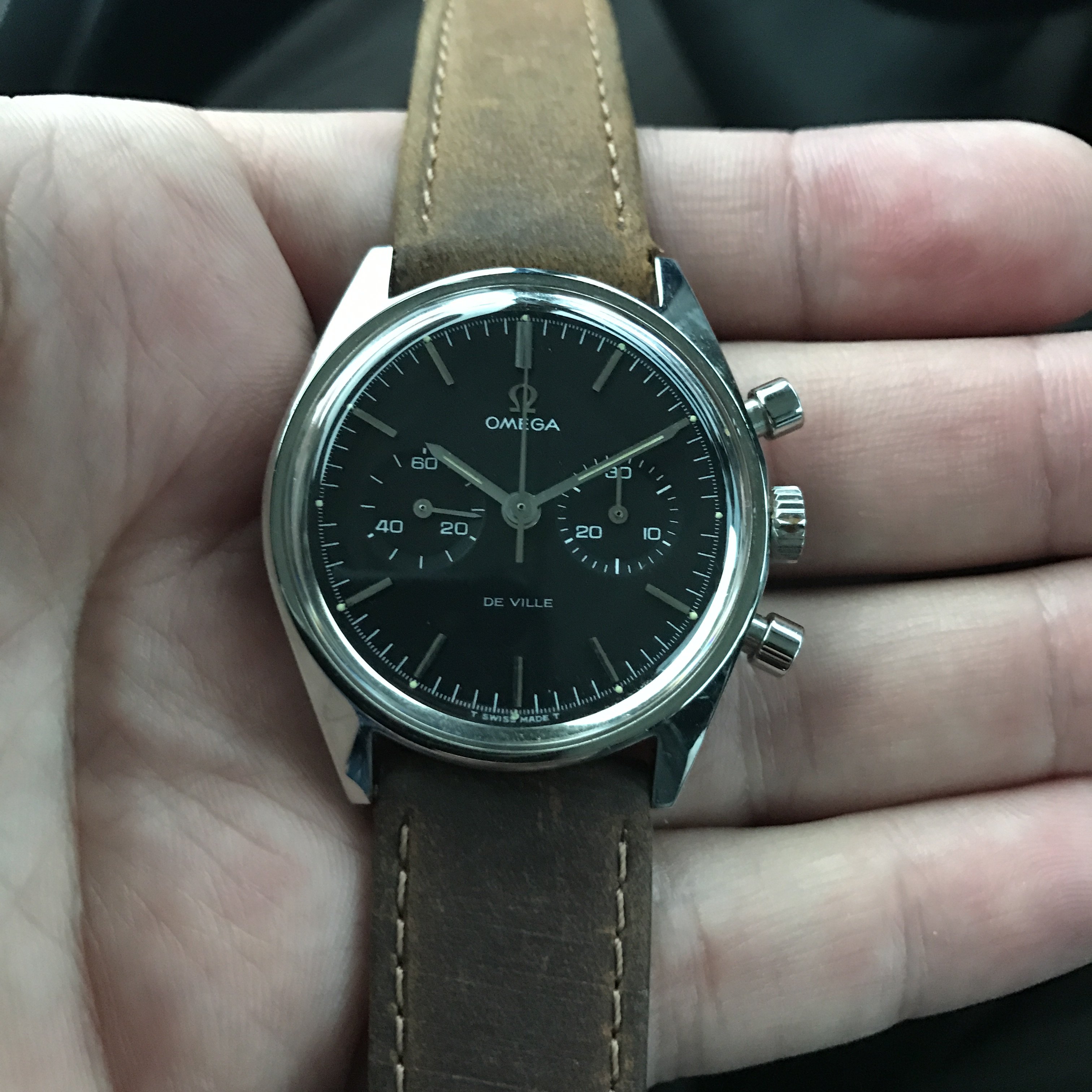 SOLD - Vintage Omega De Ville Chronograph Ref. 145.017, Caliber 860 | Omega  Forums