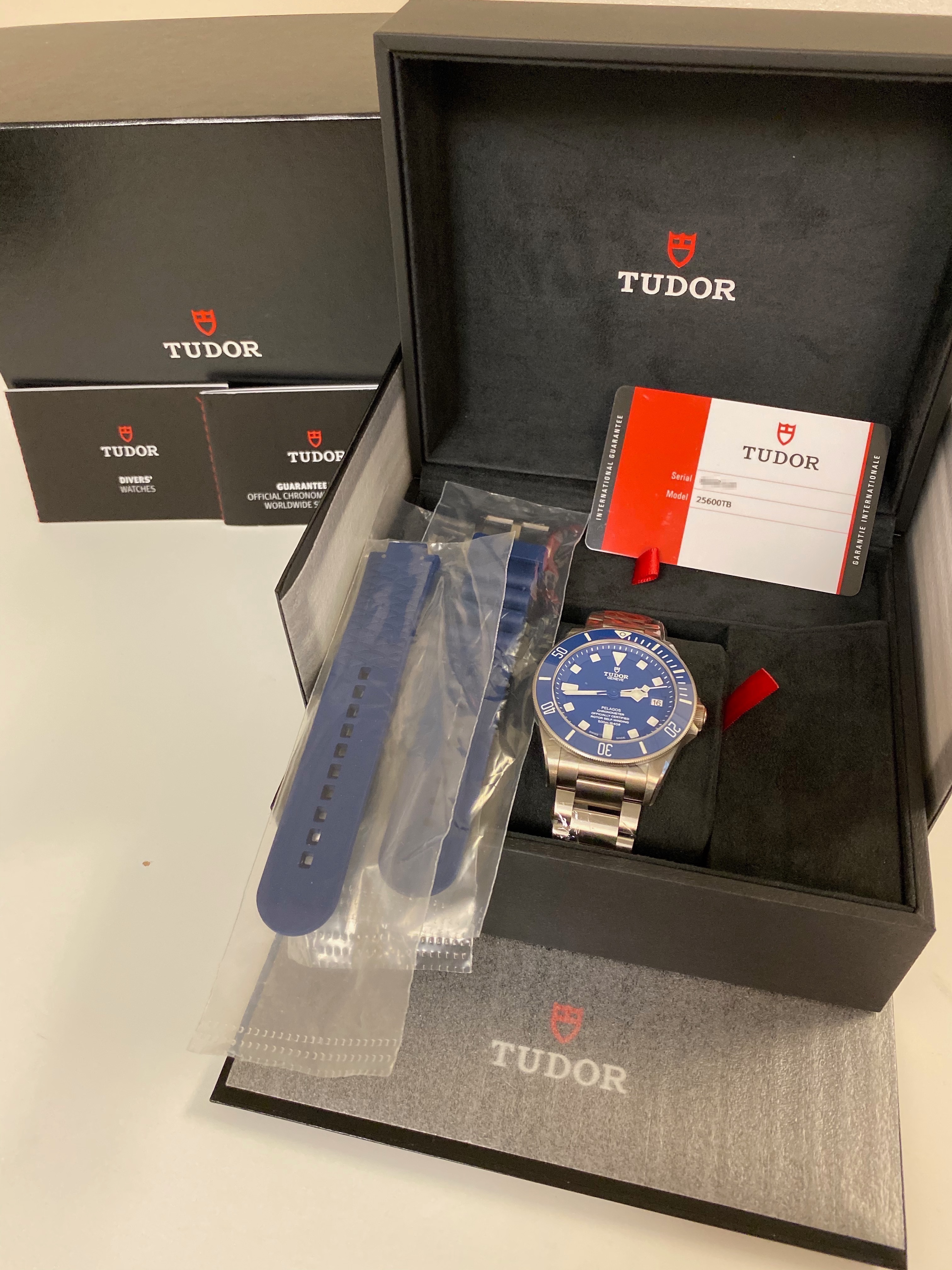 Tudor shop pelagos box