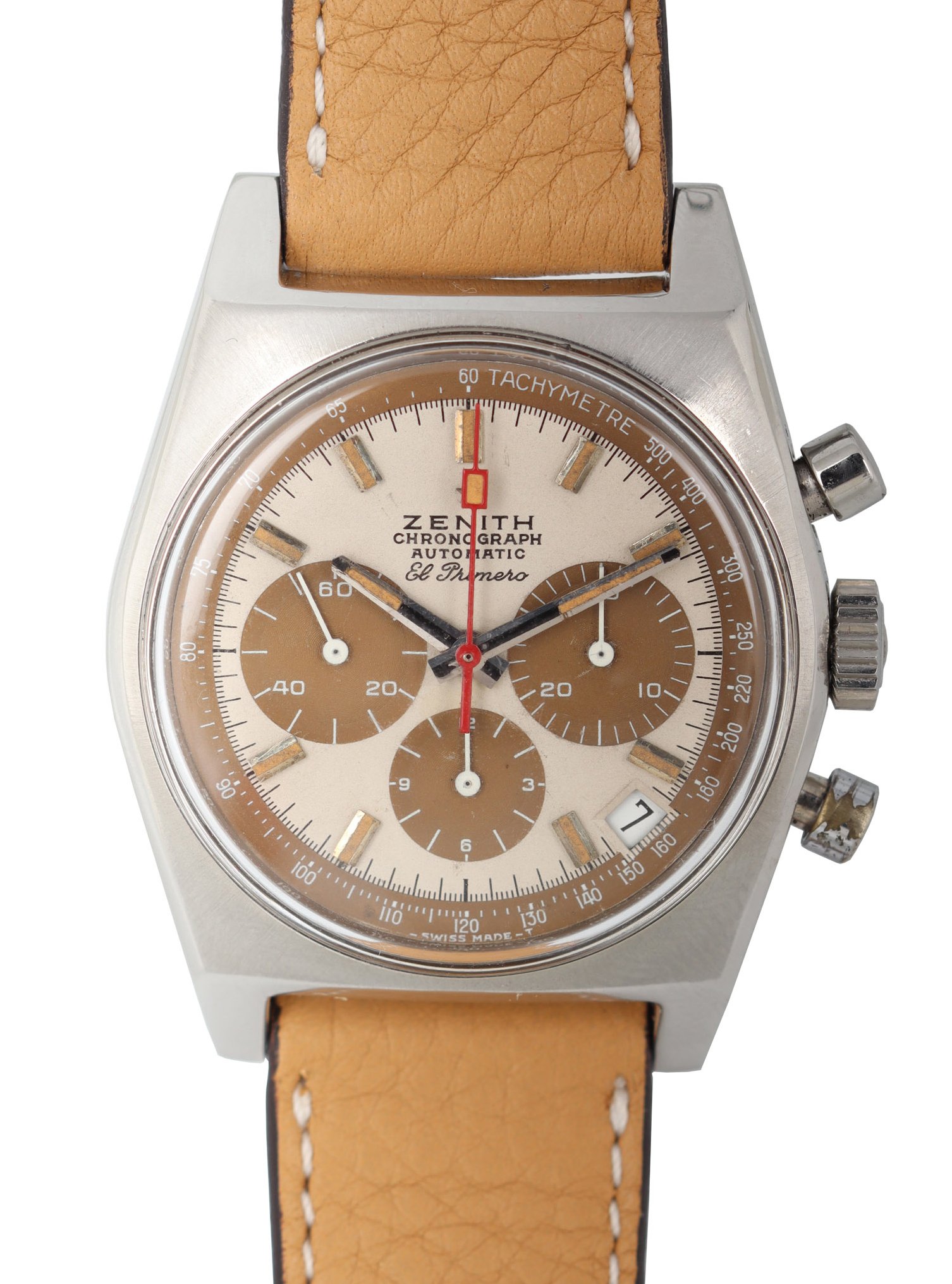 Zenith El Primero A384 w/Outstanding Tropical Dial - *Unpolished