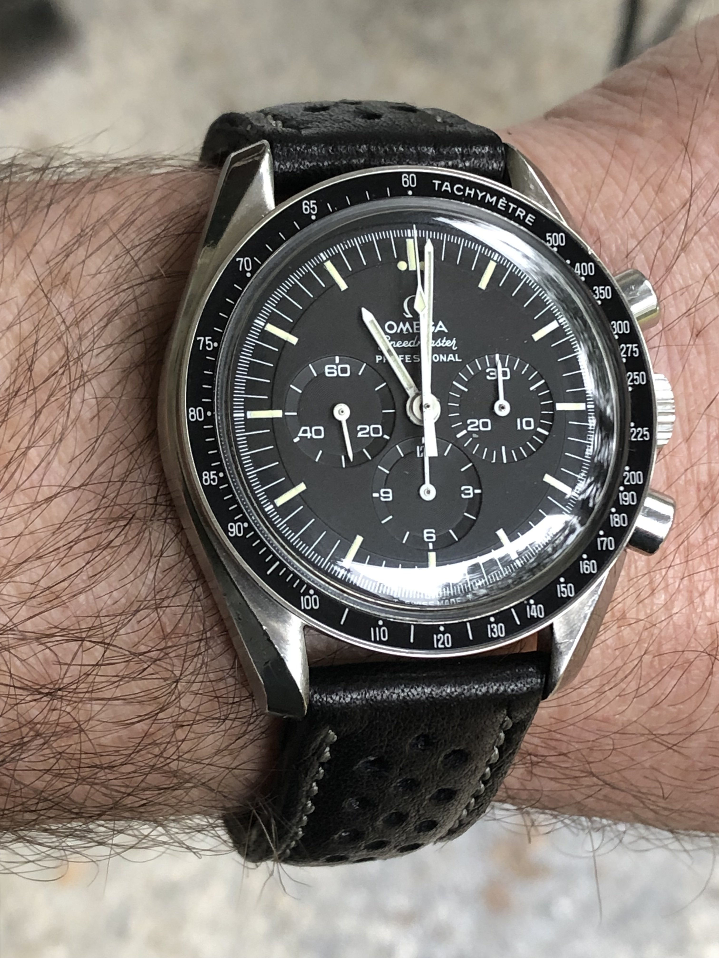 Omega speedmaster 2025 rally strap