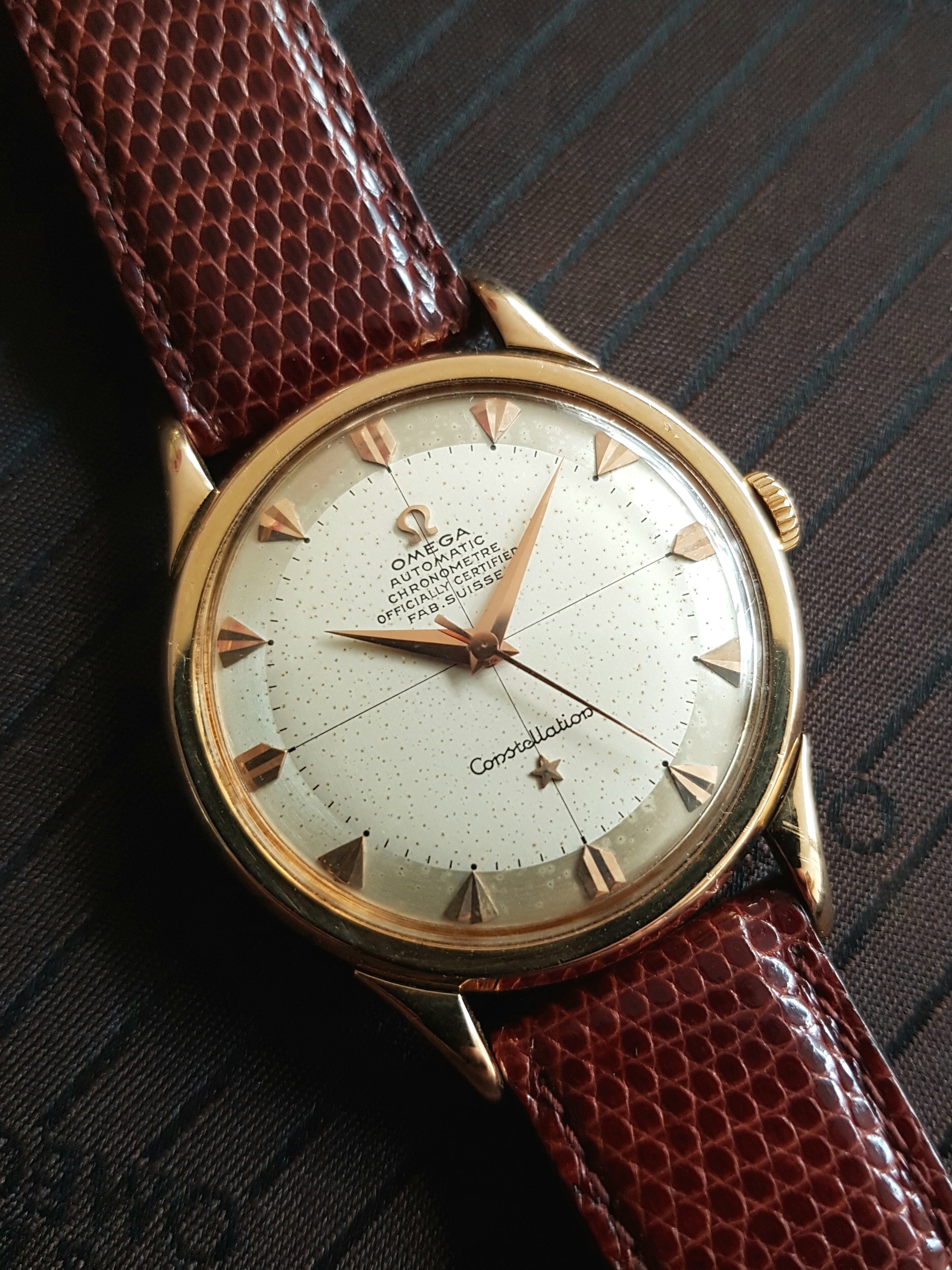 Constellation french case what about the crown Omega Forums