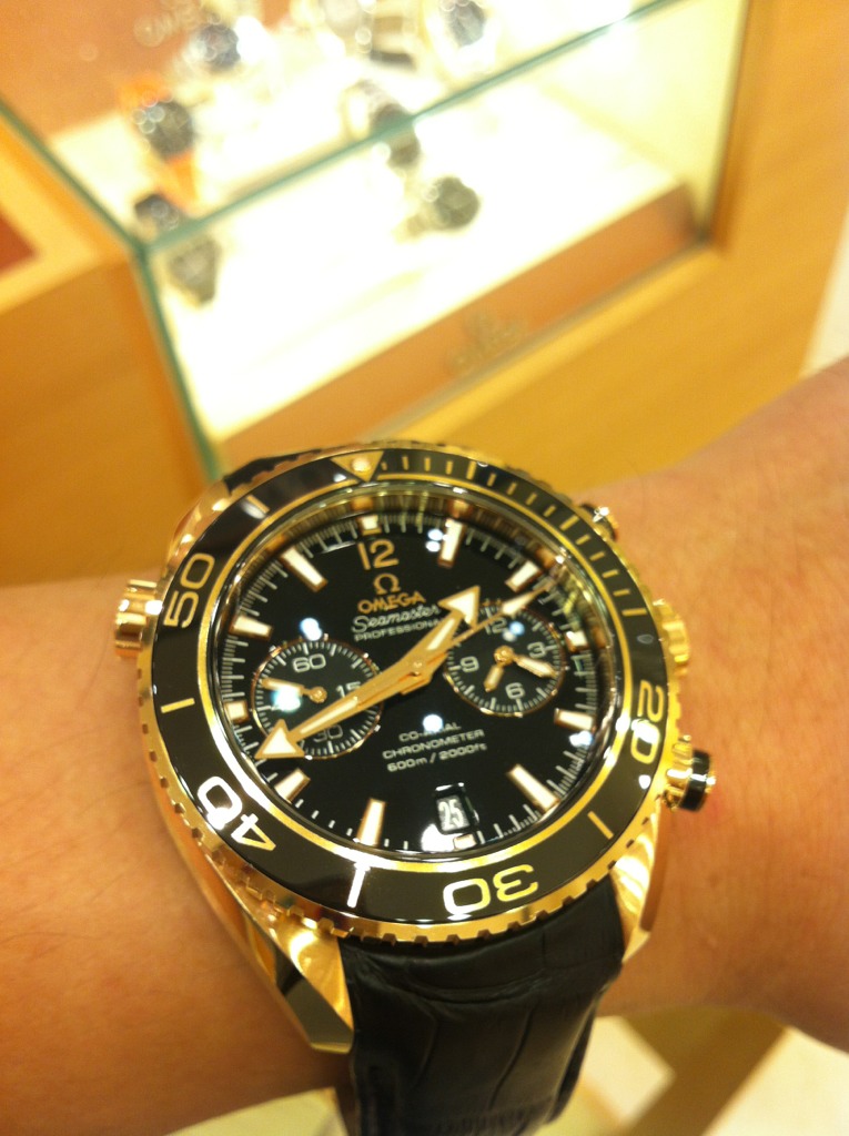 Omega shop cera gold