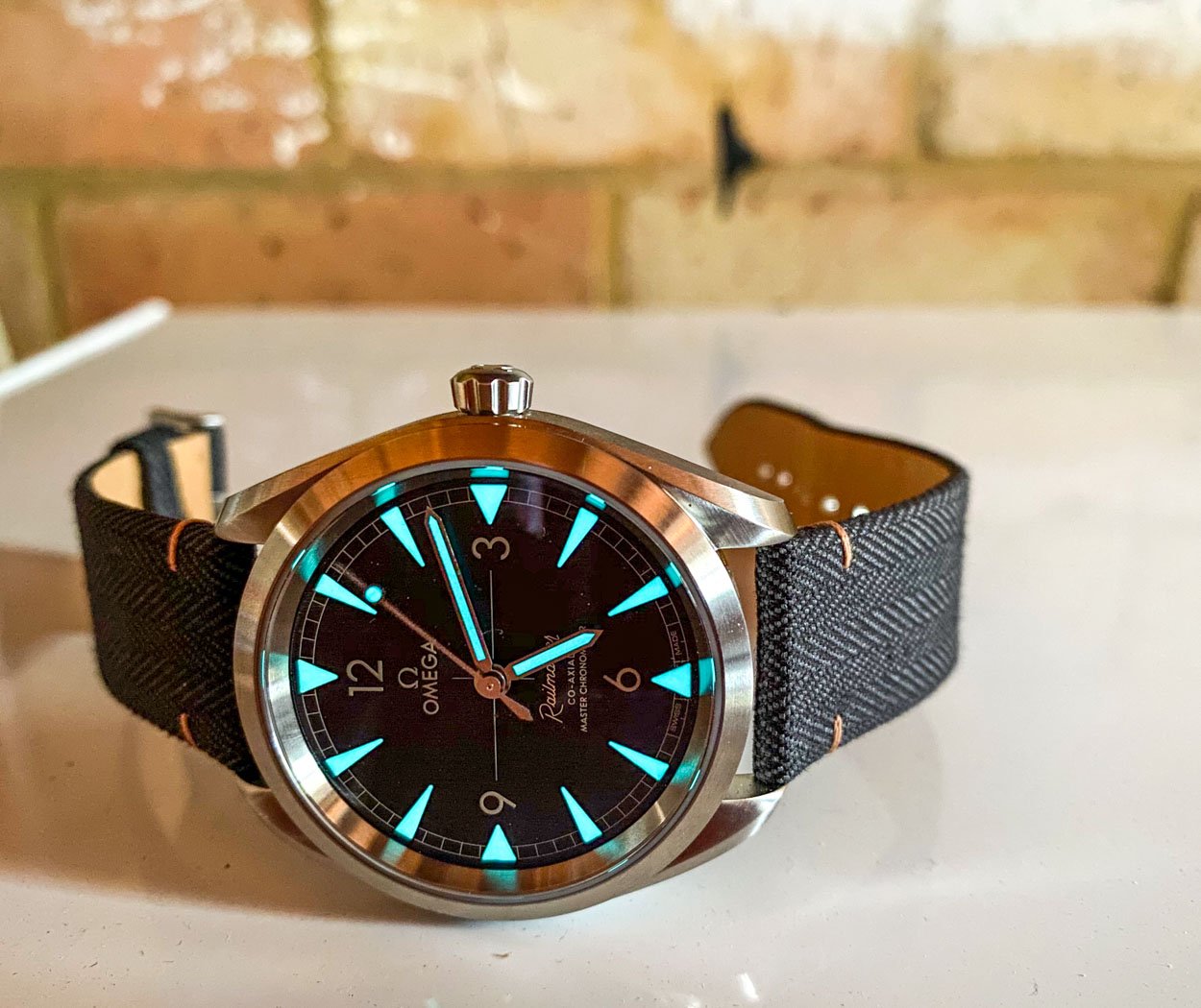 Omega 2025 railmaster lume