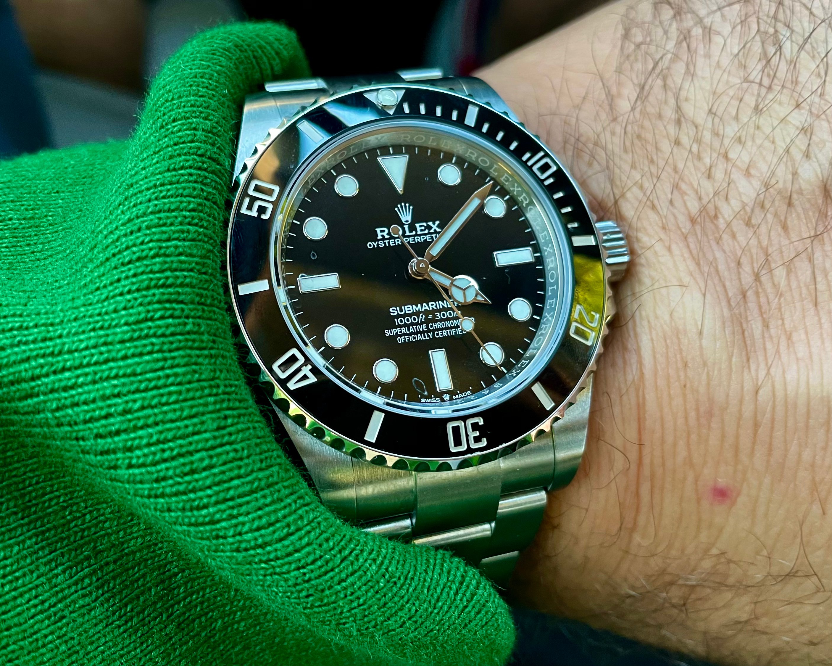 What is the waiting list for a rolex submariner hot sale