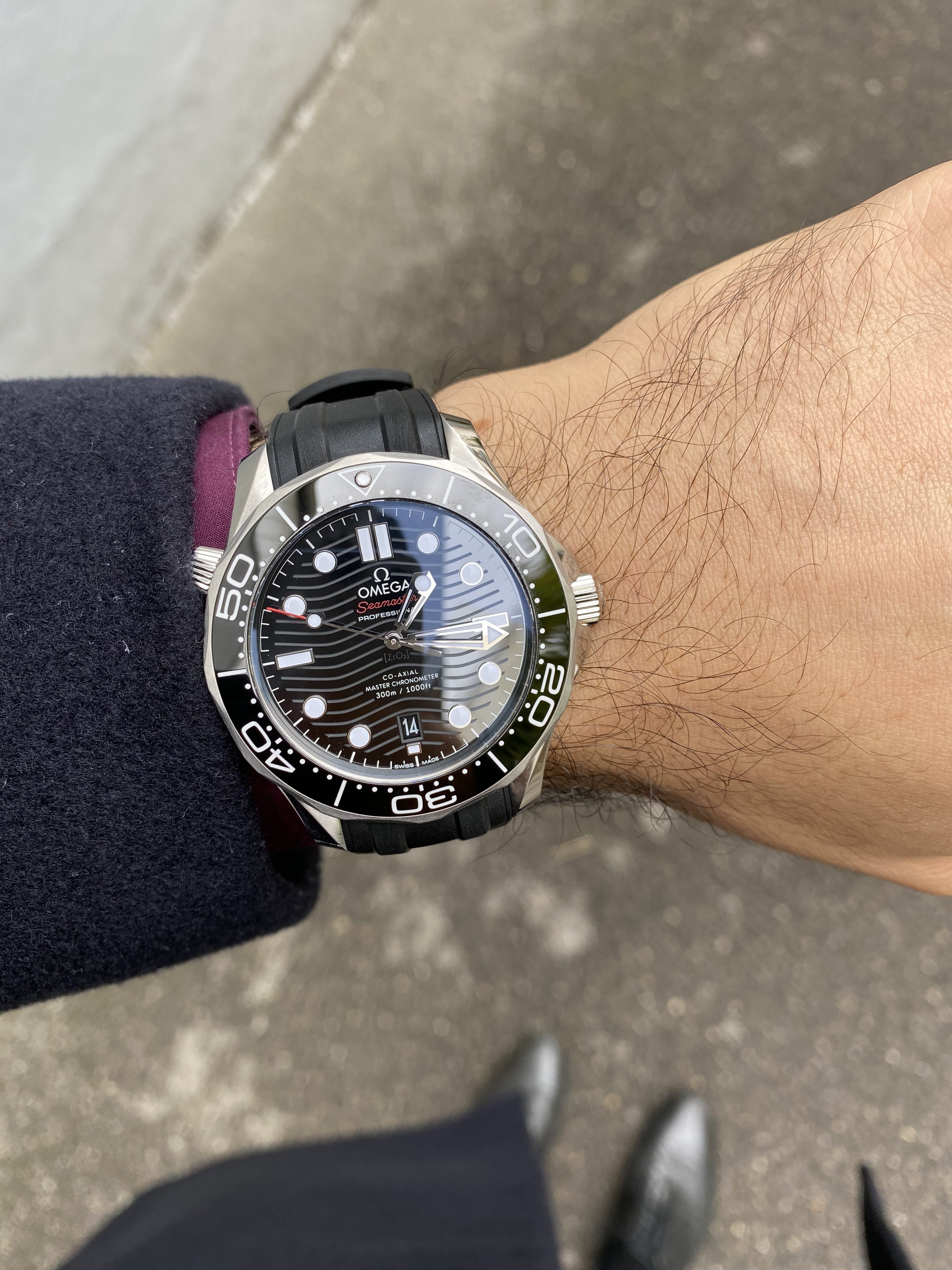 Seamaster hotsell 300 rubber