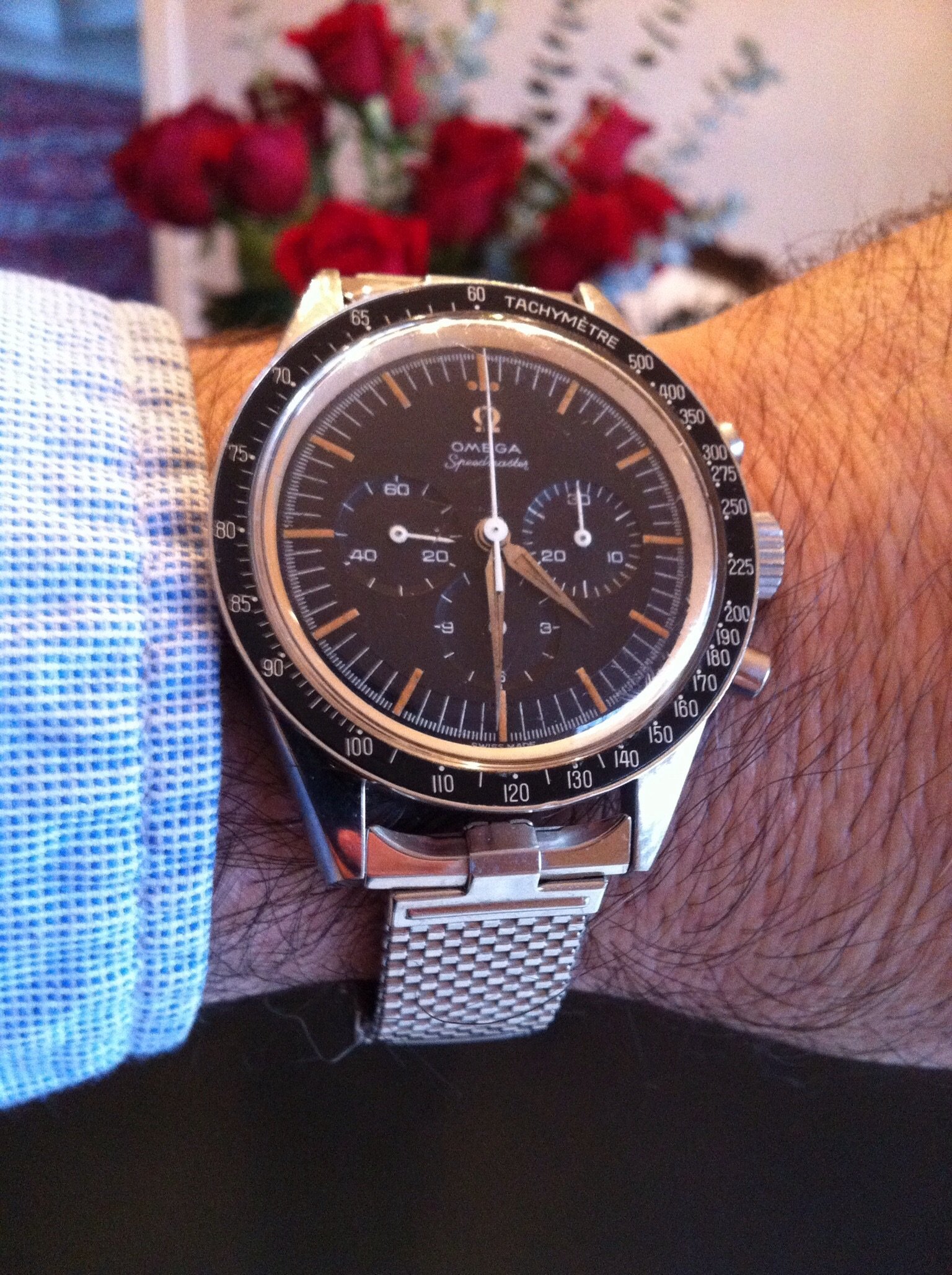 Omega speedmaster jb champion sale