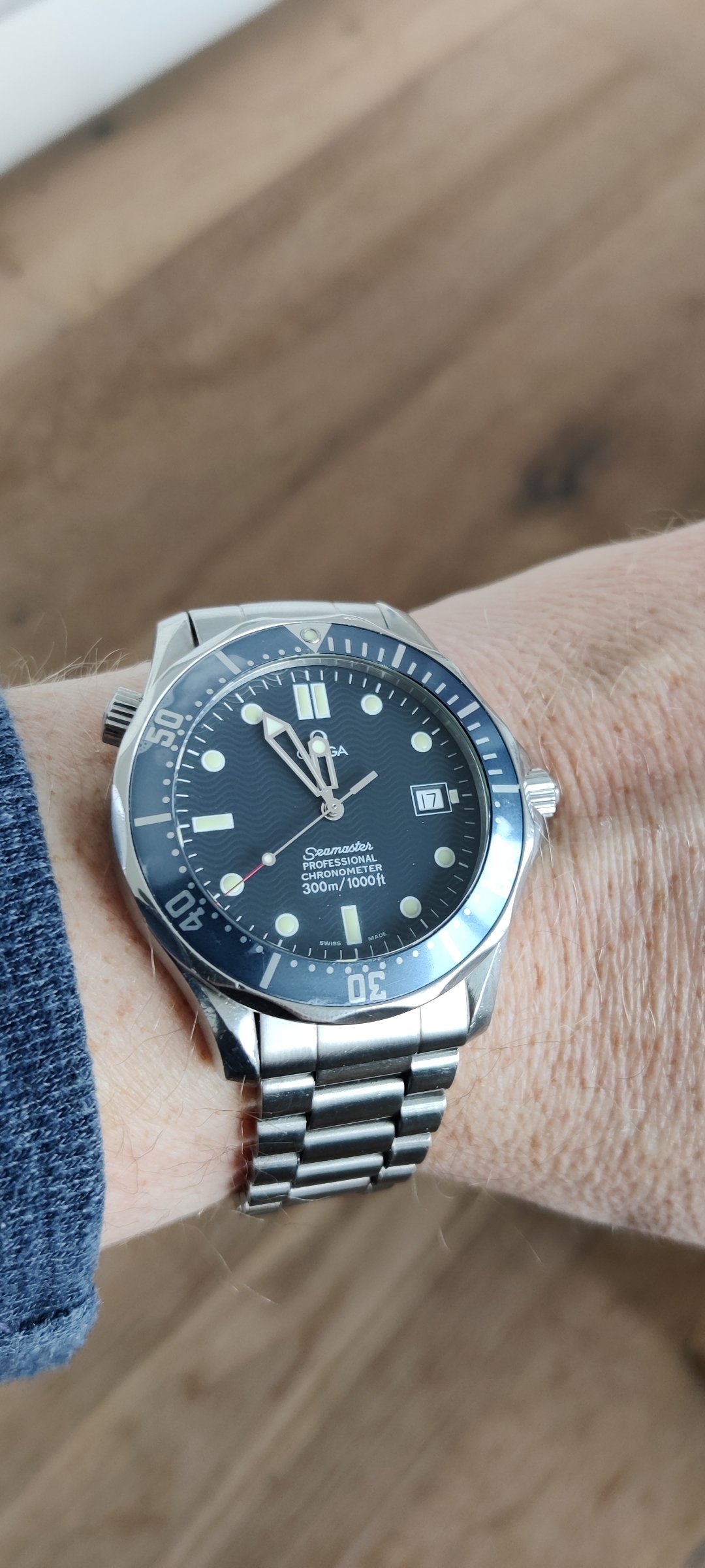 Omega seamaster 300 discount band