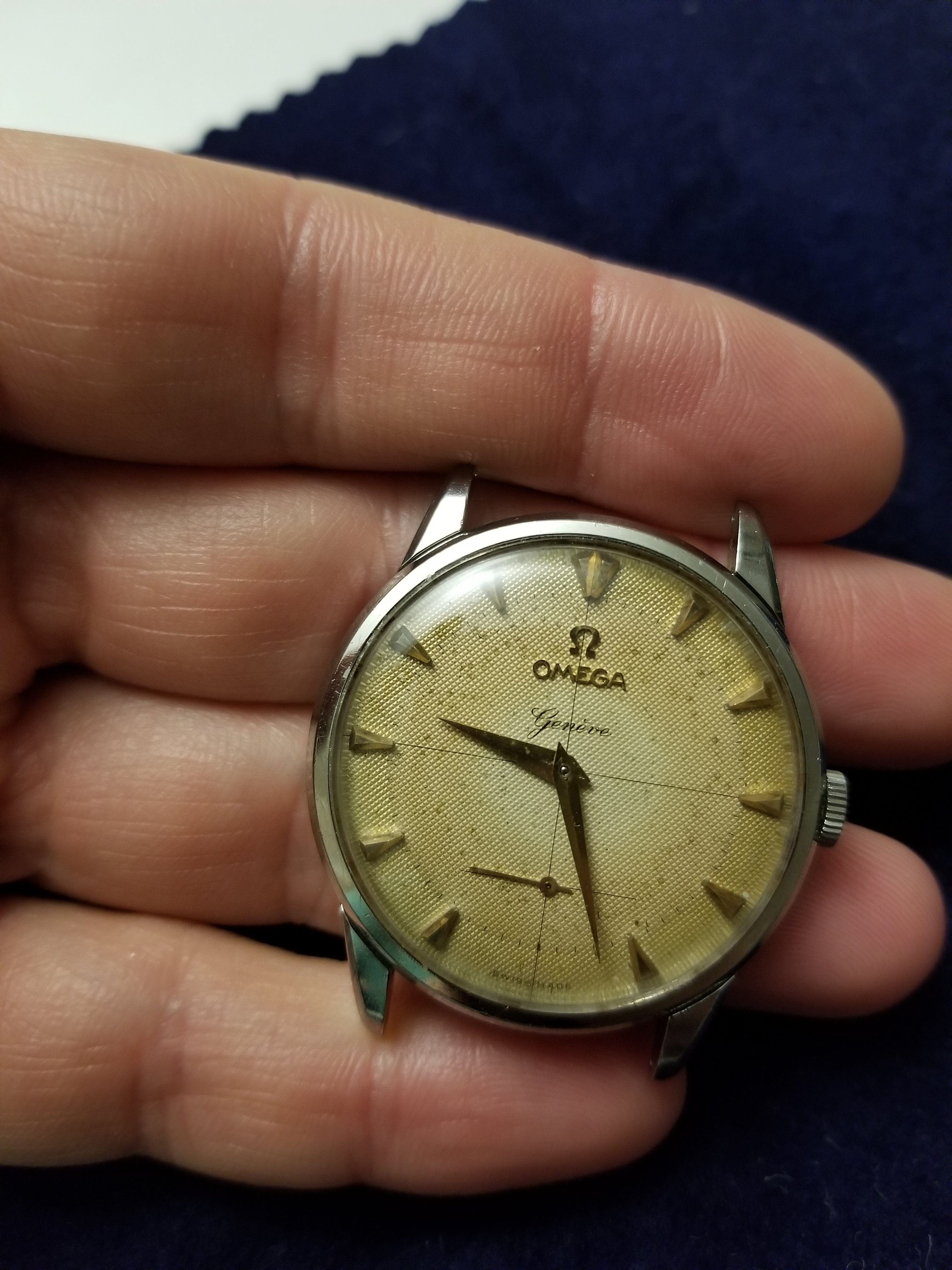 First Dial Cleaning Attempt Omega Forums