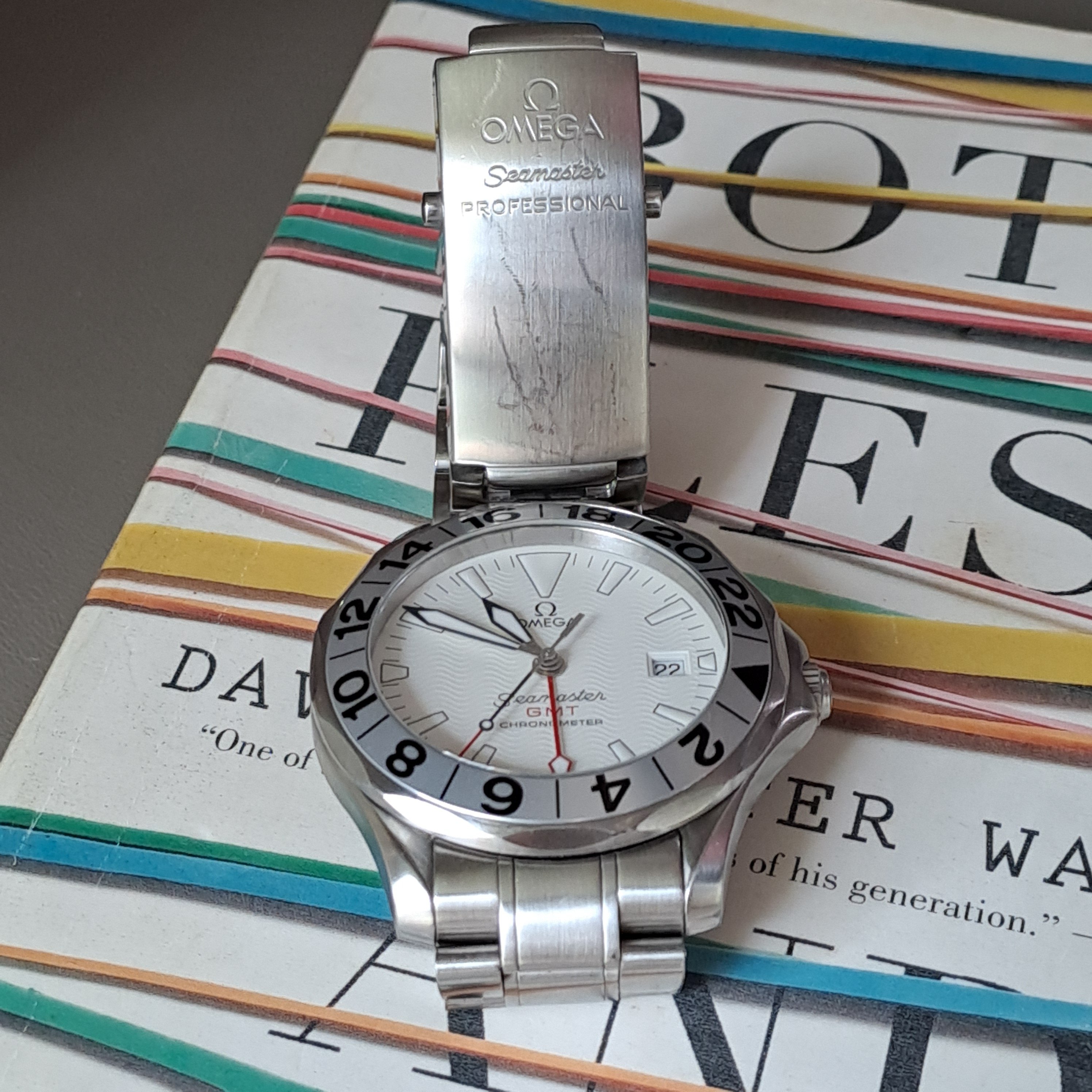 SOLD Omega Seamaster Professional Great White GMT 2538.20 Omega Watch Forums