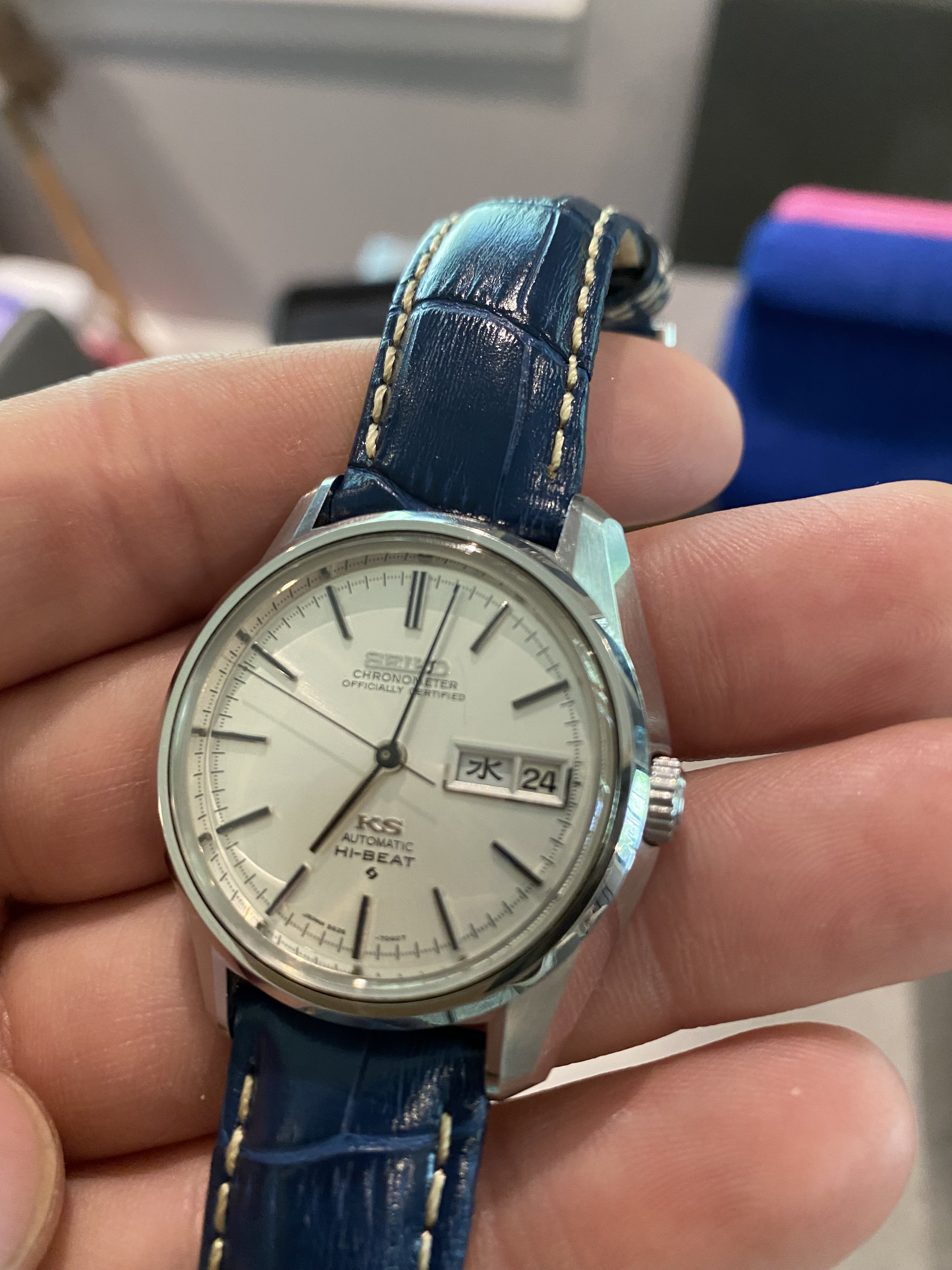 A little help with a King Seiko | Omega Forums