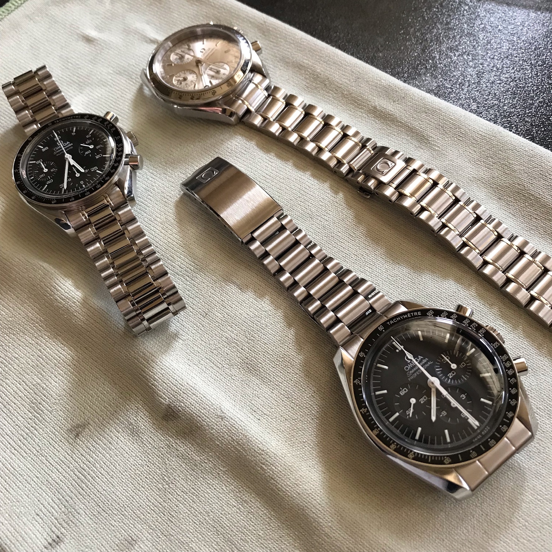 Speedmaster replacement online bracelet