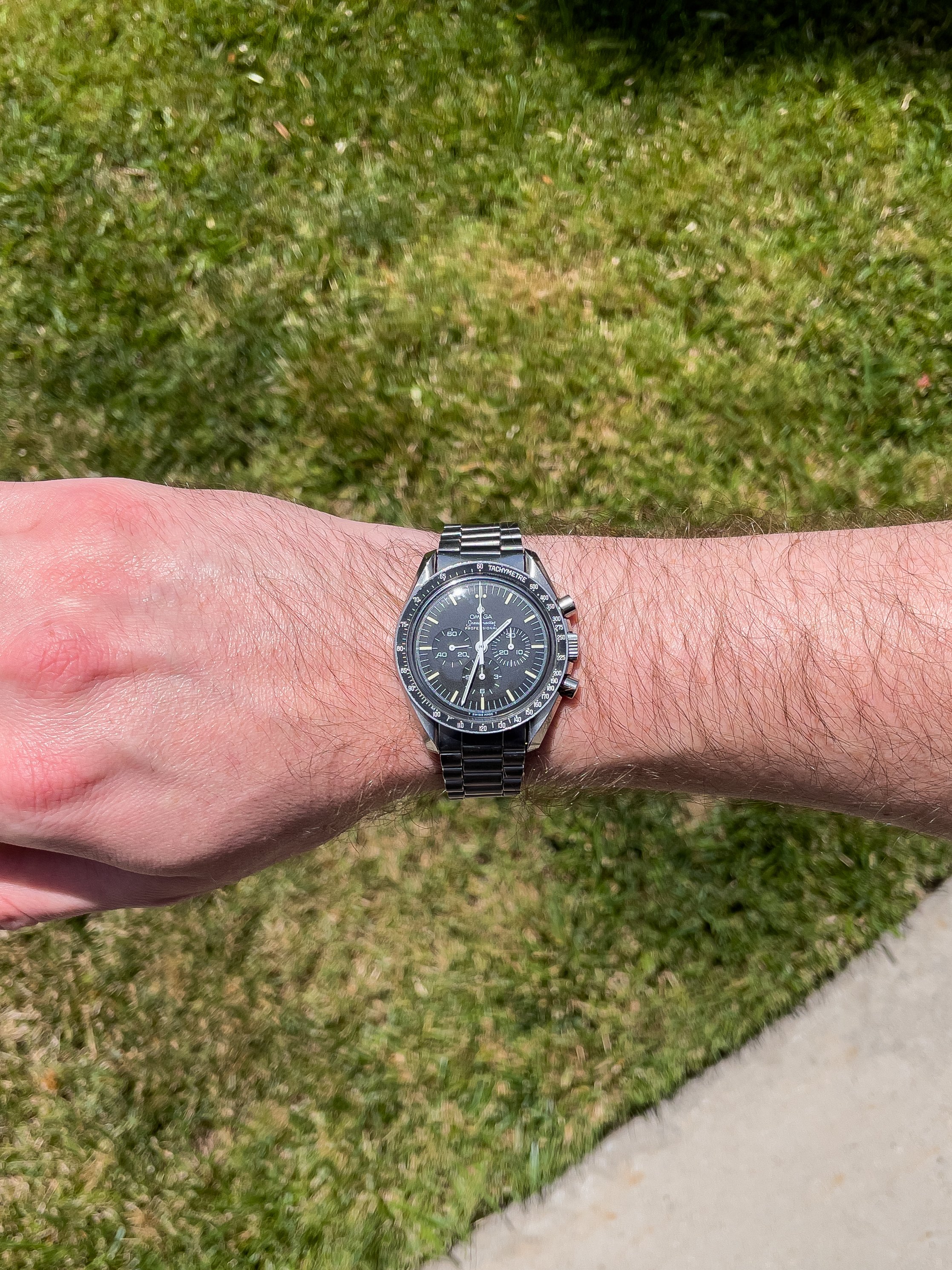 Omega on online wrist