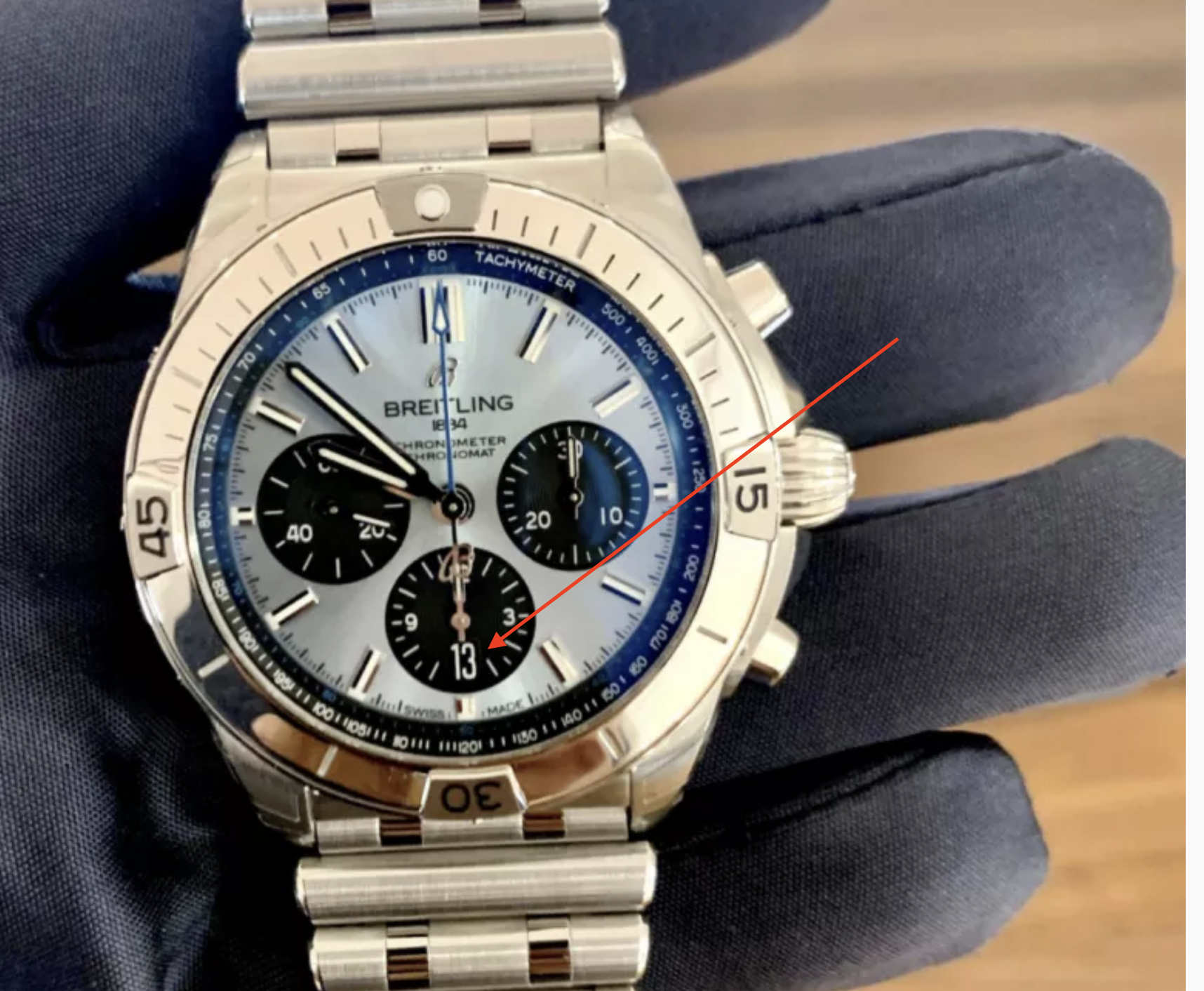 Thoughts on the new Breitling Limited Ice Blue dial Chronomat