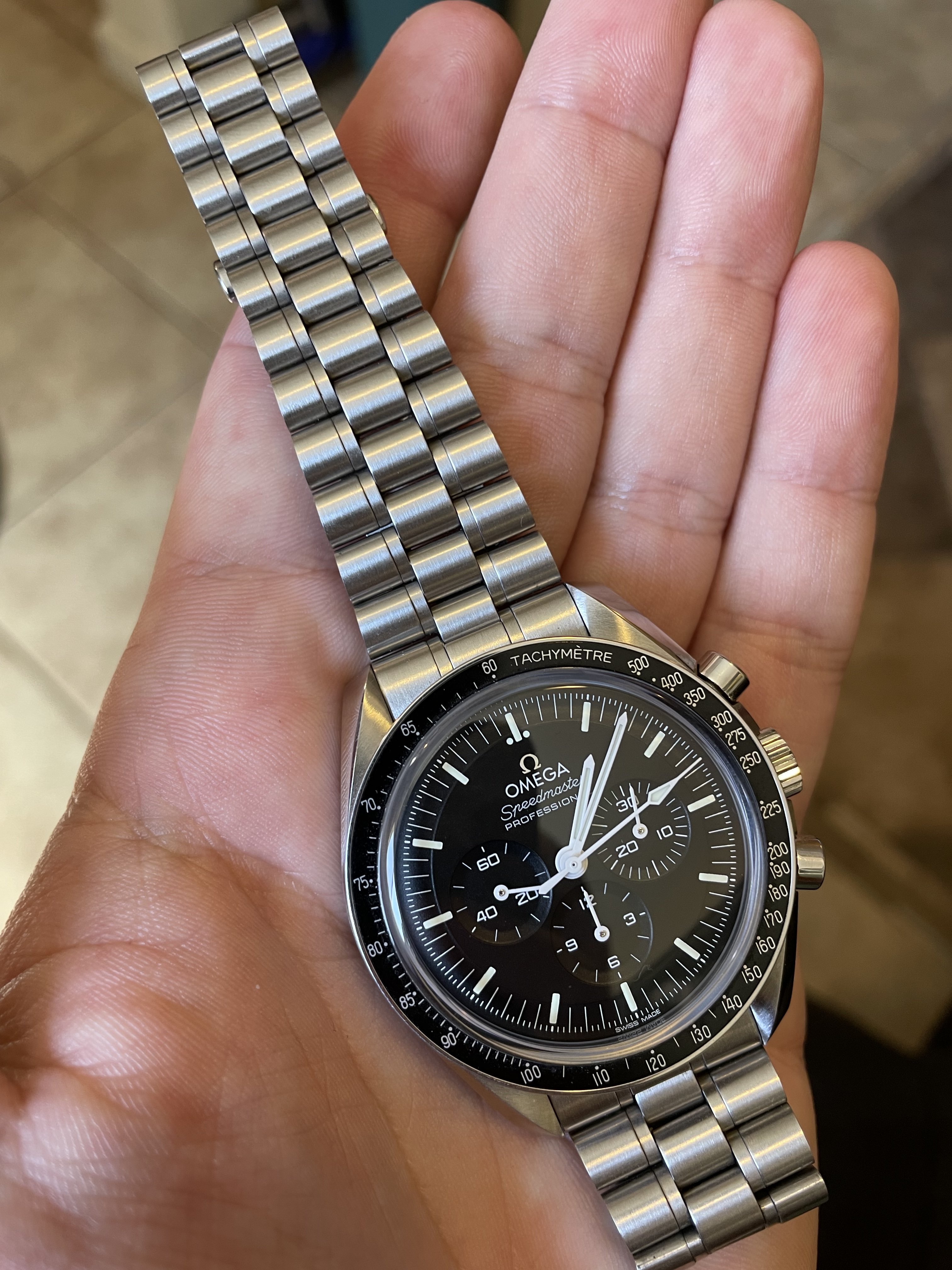 Omega speedmaster new bracelet hot sale