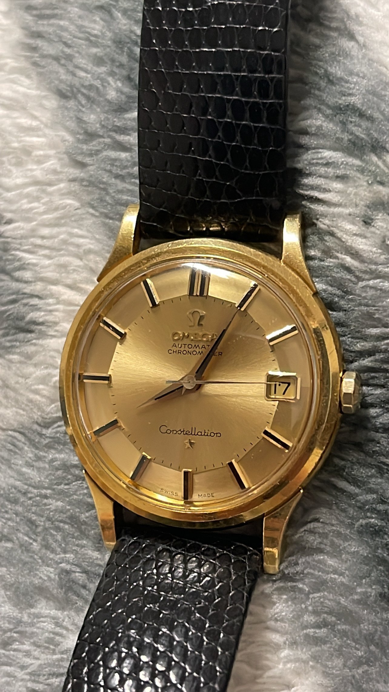 Omega constellation deluxe best sale