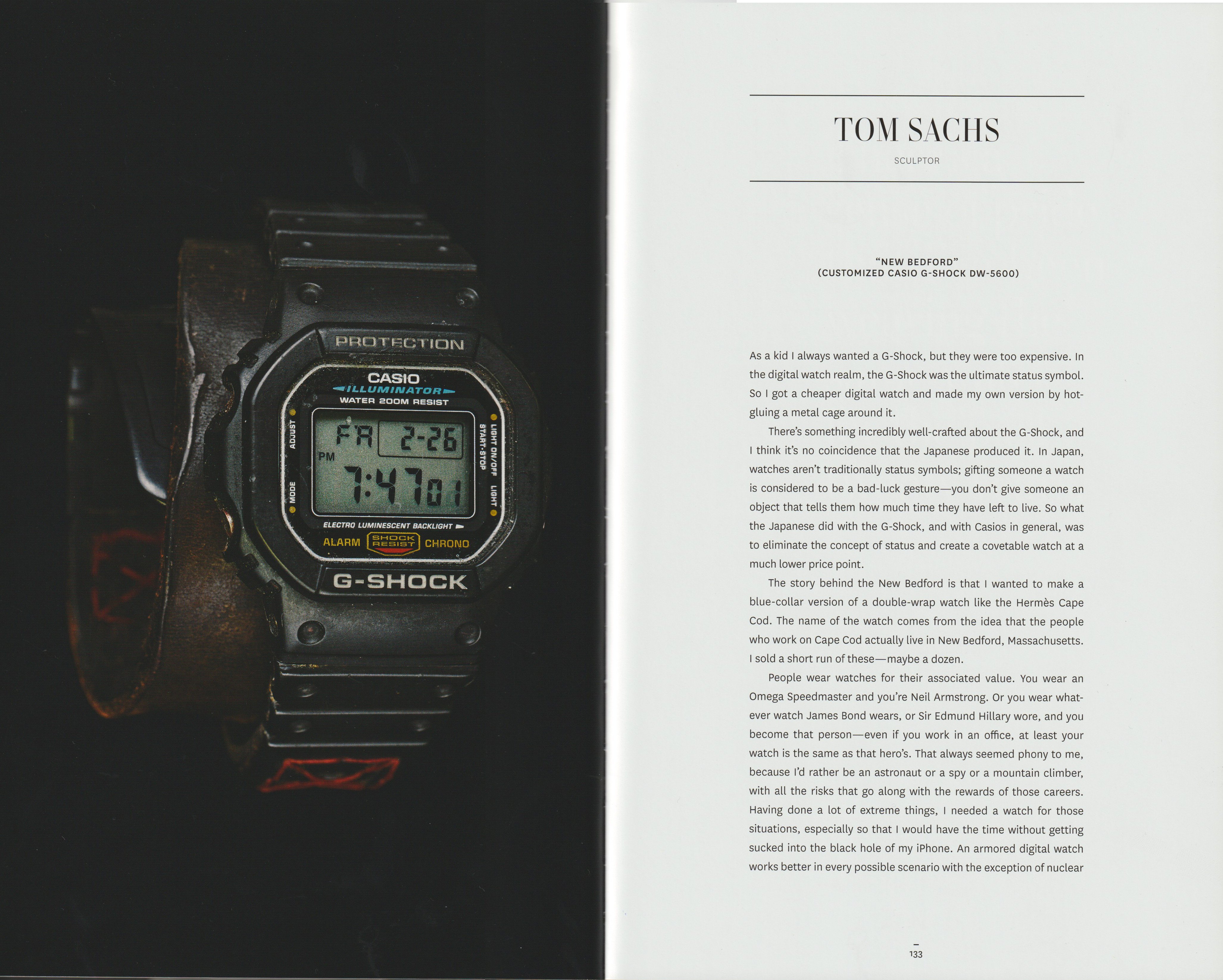 Tom sachs hot sale g shock