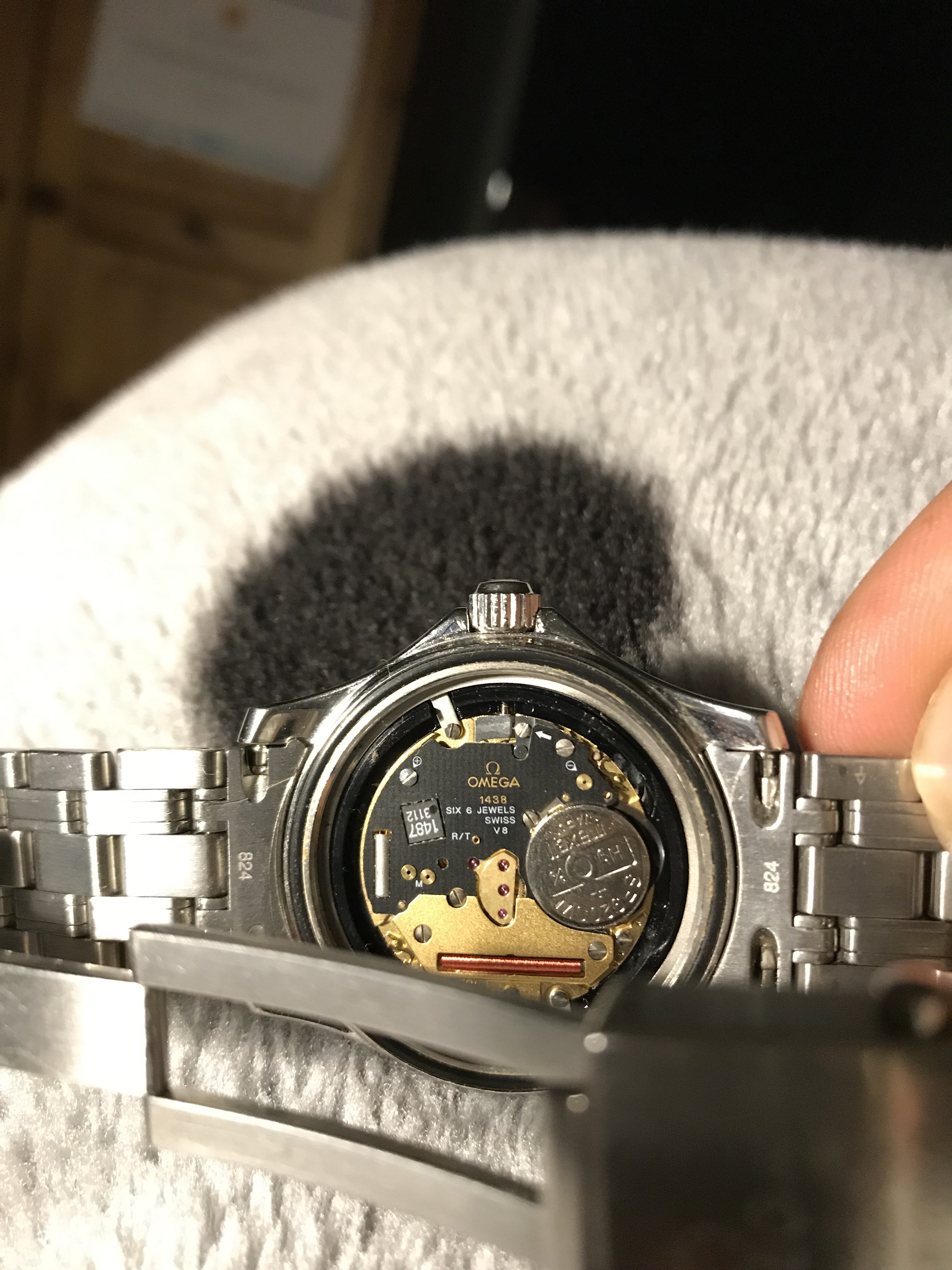 My Omega SMP 300m has a 1438 movement 