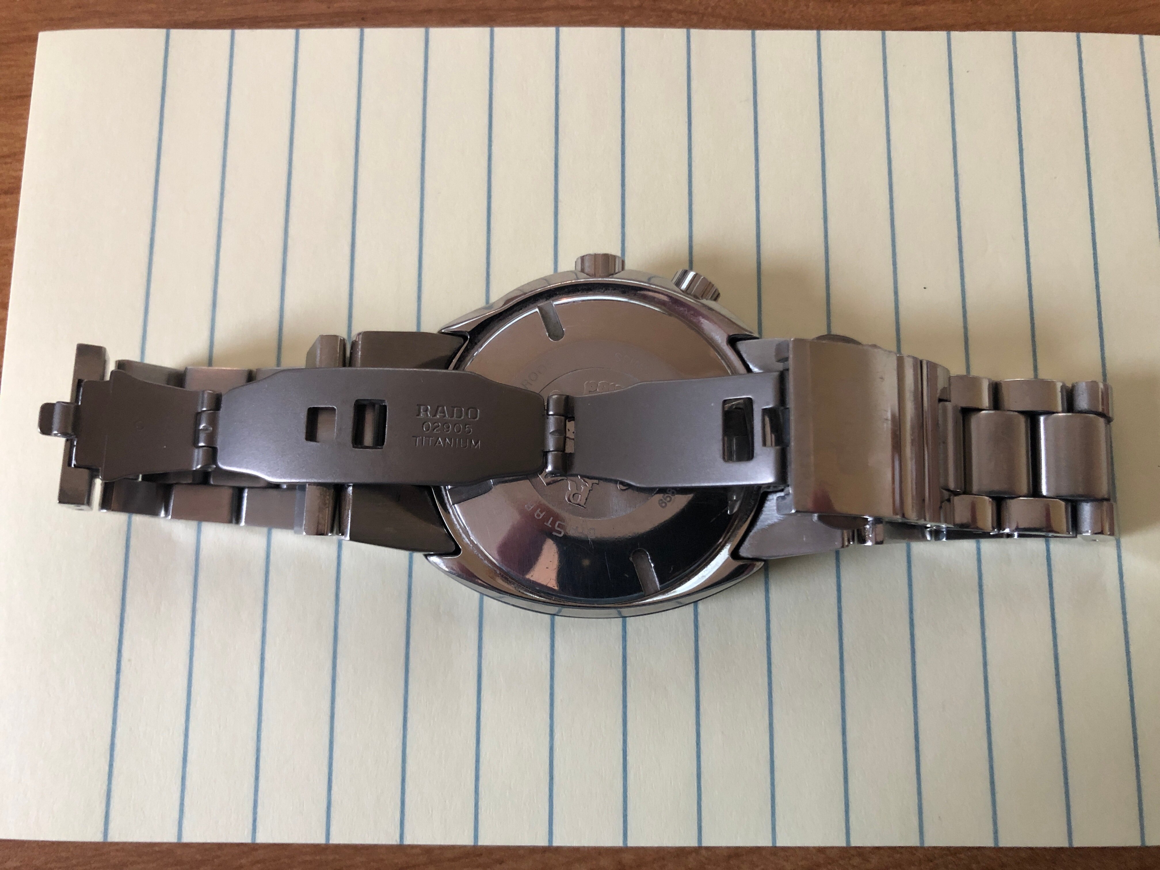 Rado 02905 sale titanium price