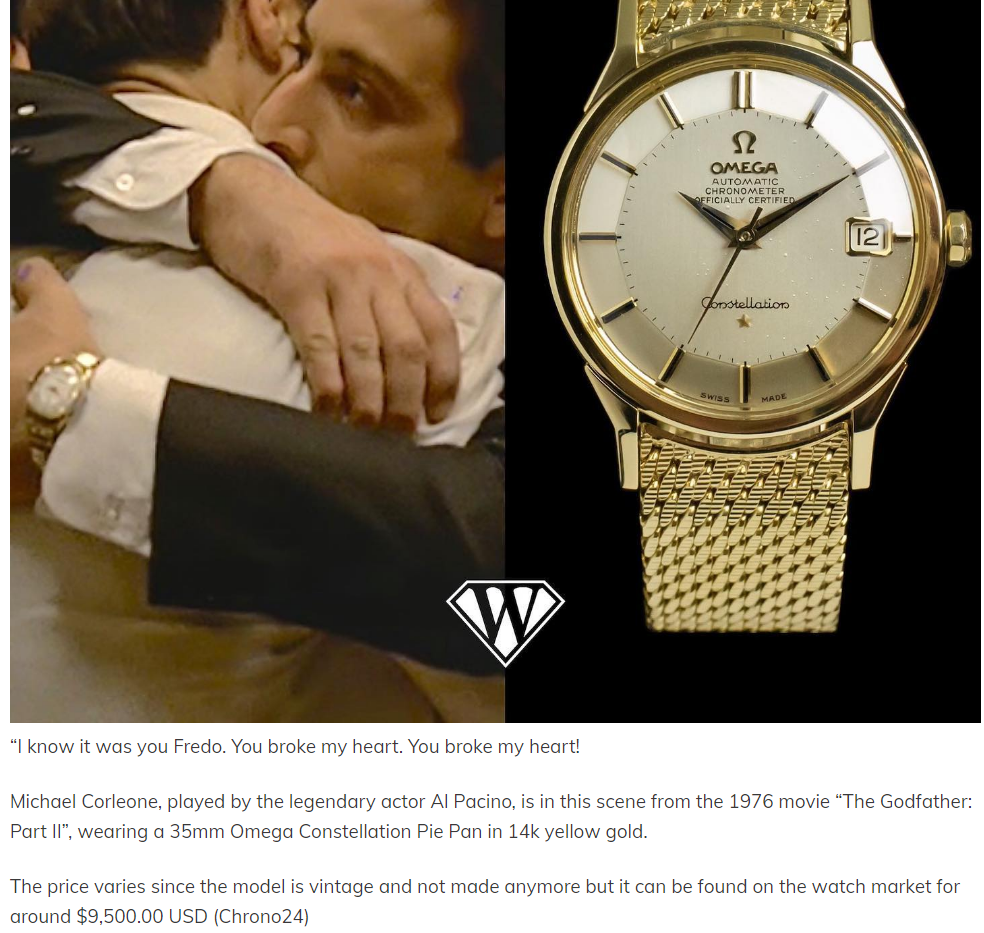 The godfather wrist clearance watch