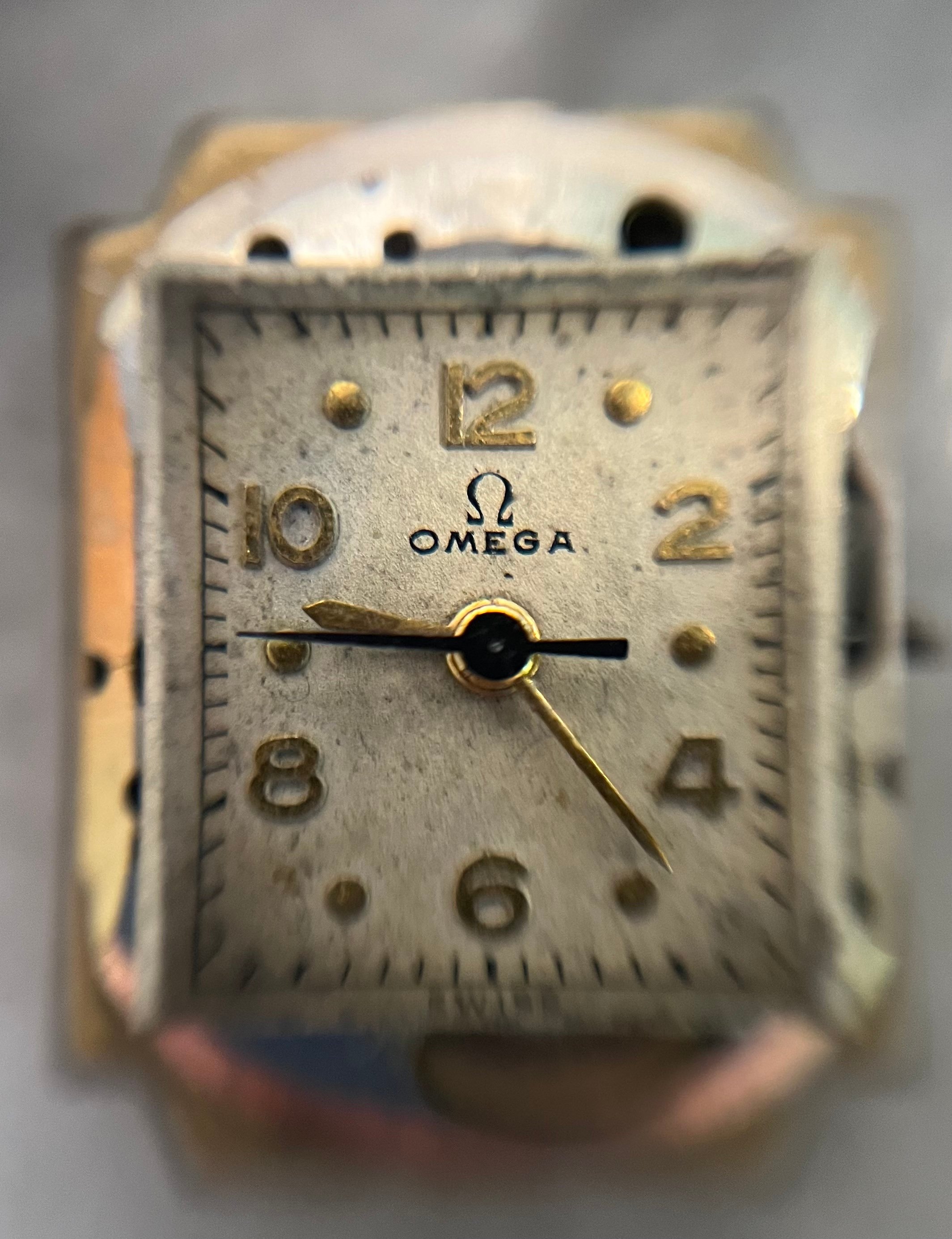 Omega women's outlet watch vintage