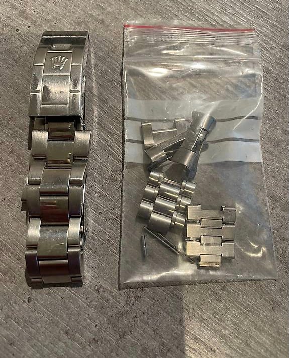 Genuine rolex oyster outlet bracelet