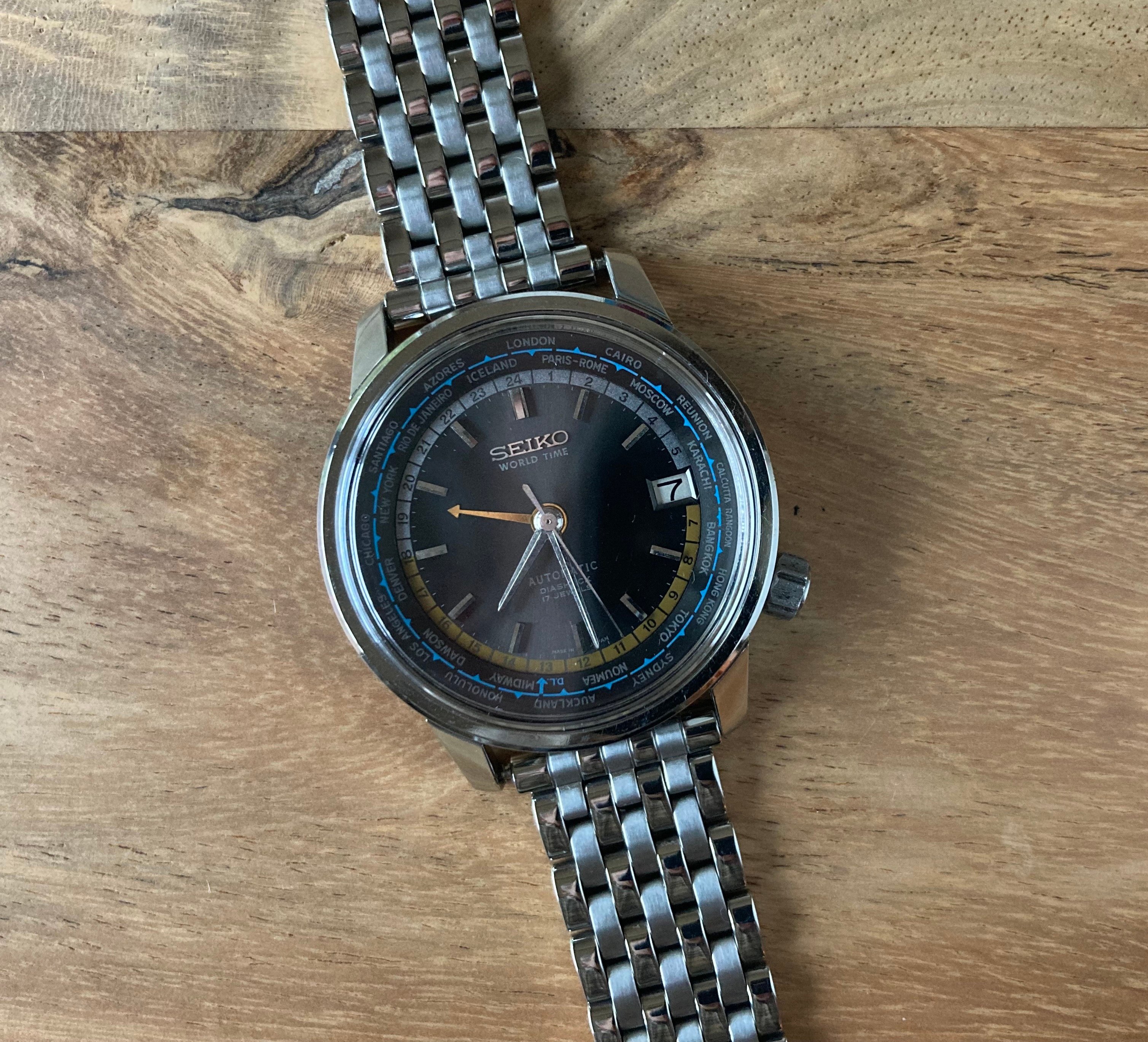 New arrival Seiko World Time 6217 7000 Omega Forums