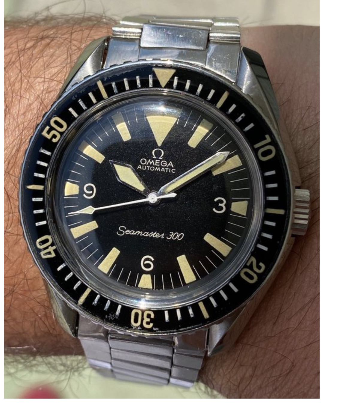 Omega seamaster 300 on sale 1967