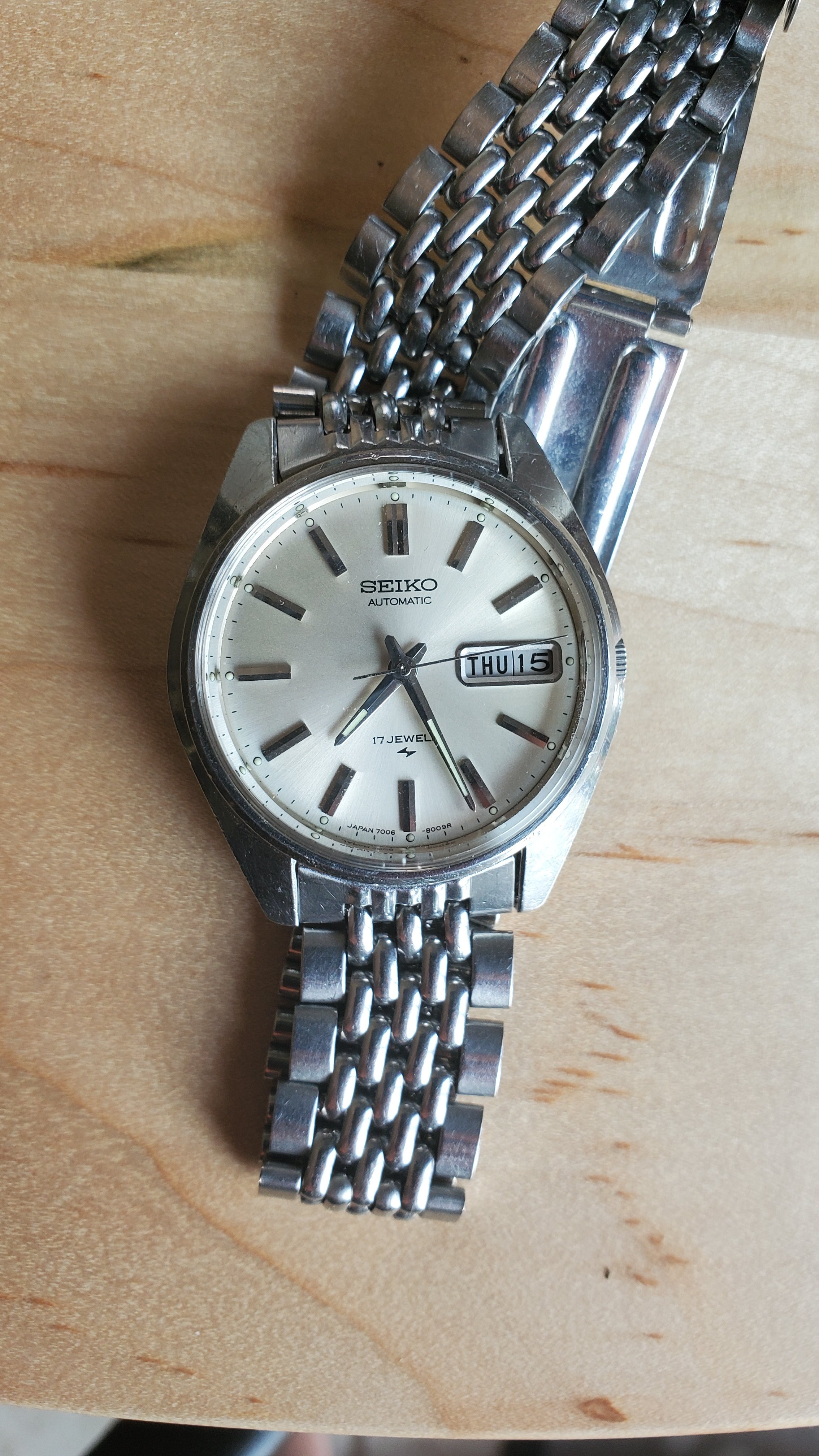 Seiko automatic hot sale service cost