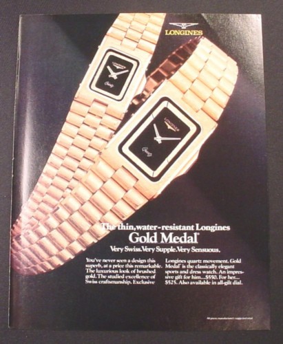 Longines 1984 gold medal watch best sale