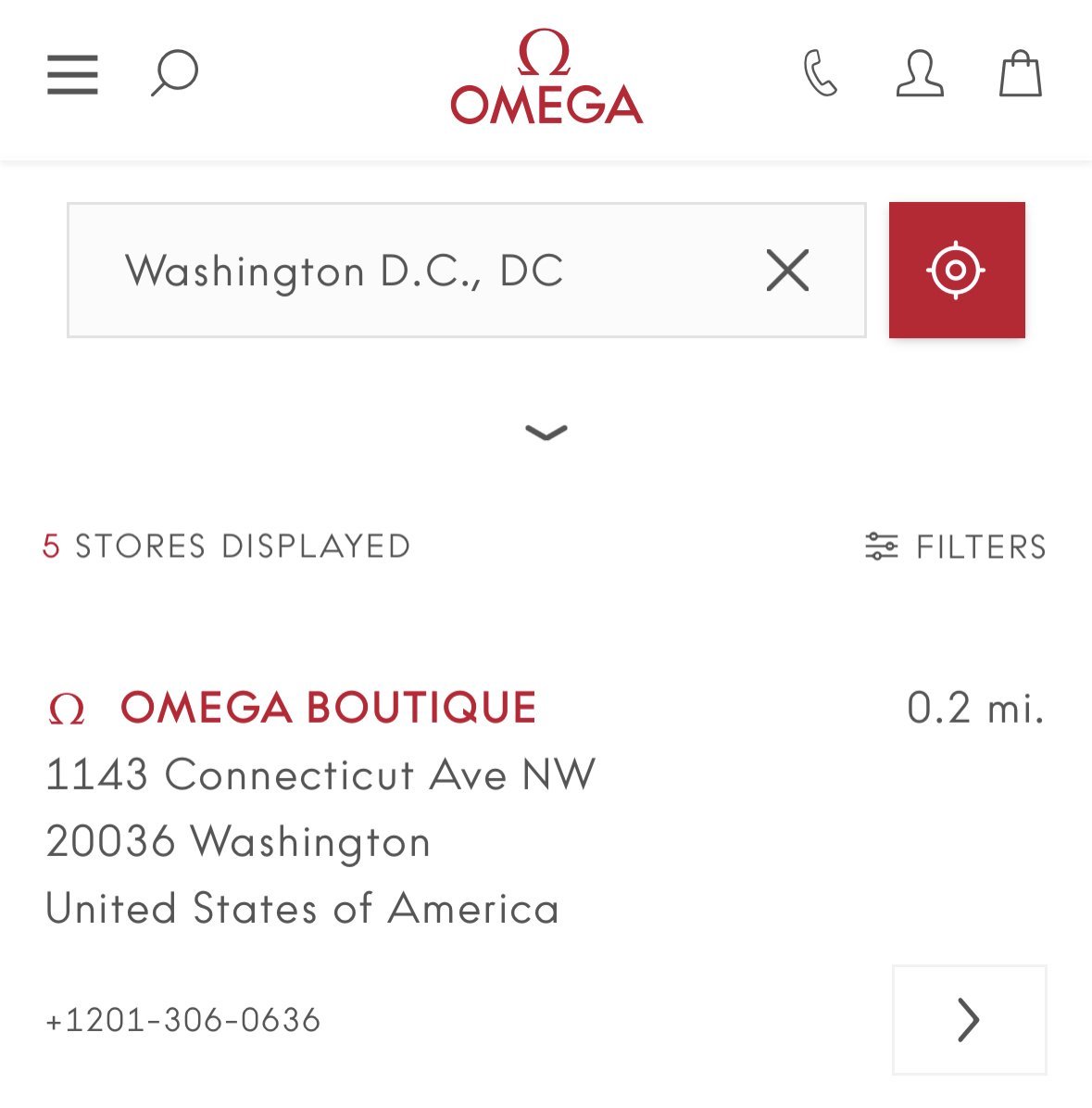 Washington DC Omega Boutique Page 2 Omega Forums