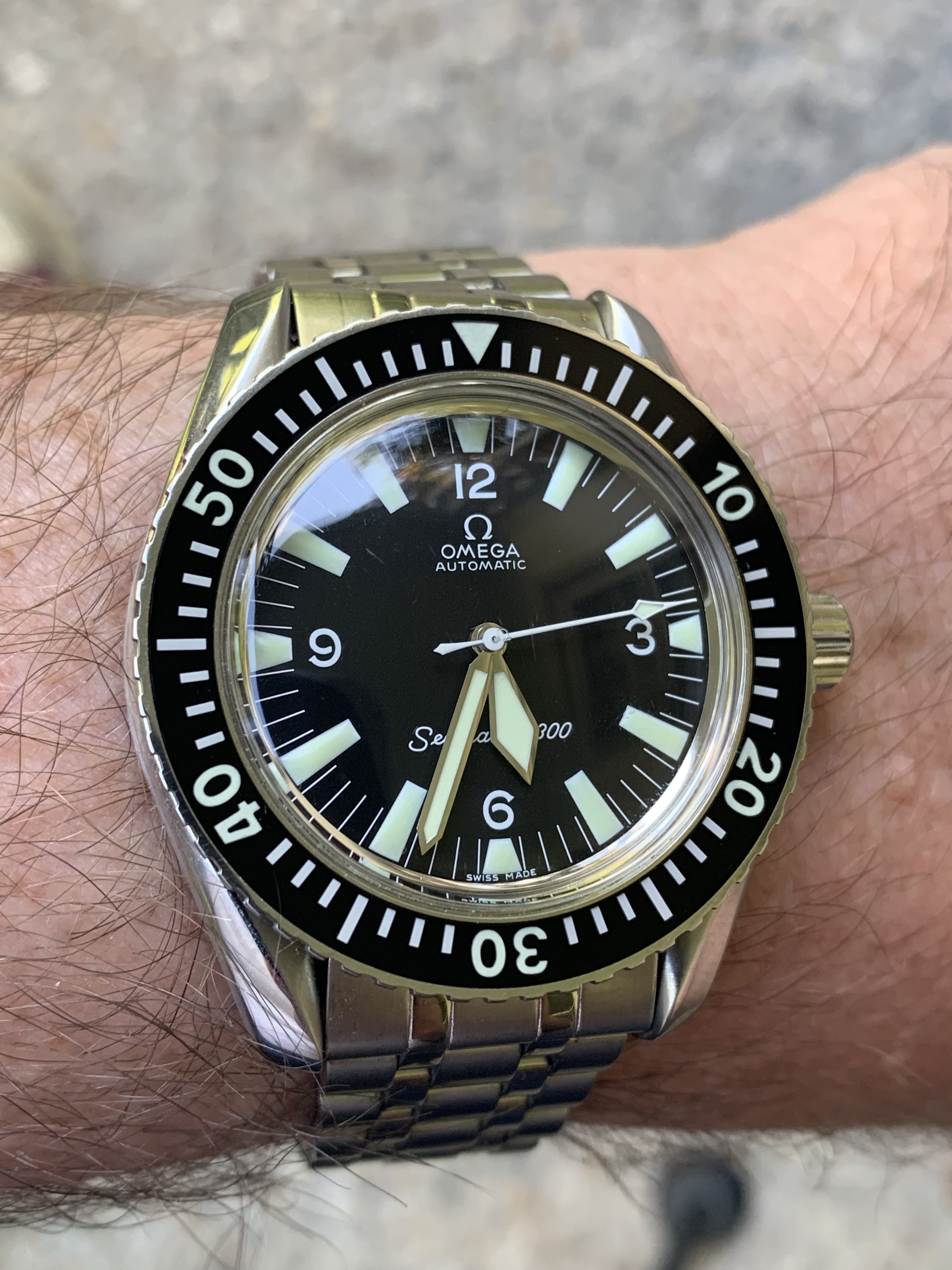 Omega seamaster outlet watchco