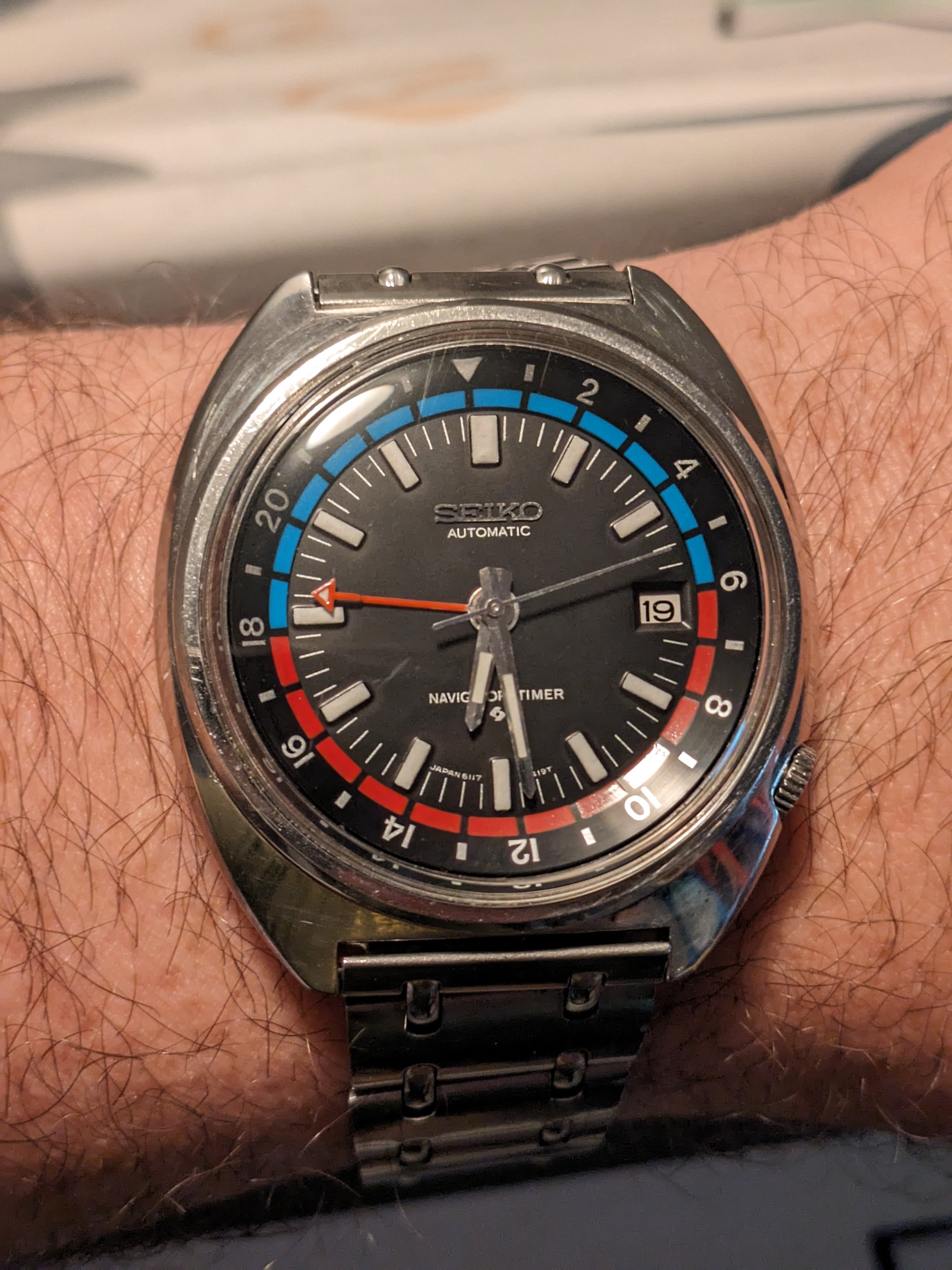 New to me Seiko 6117-6410 Navigator Timer GMT | Omega Forums