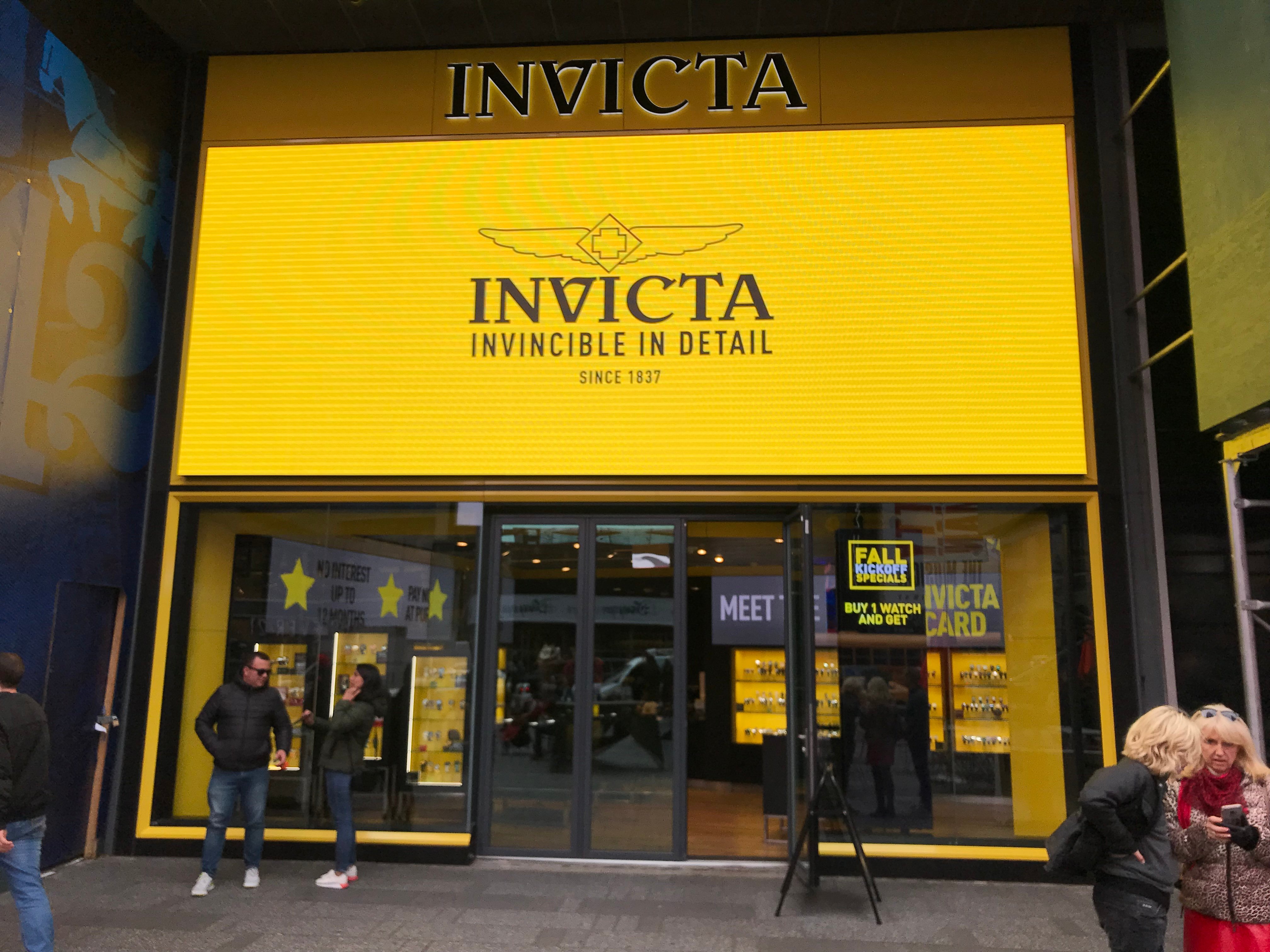 Invicta times outlet square