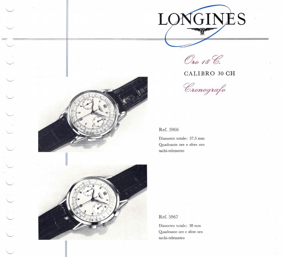 Longines 30CH Reference 5967 Omega Forums