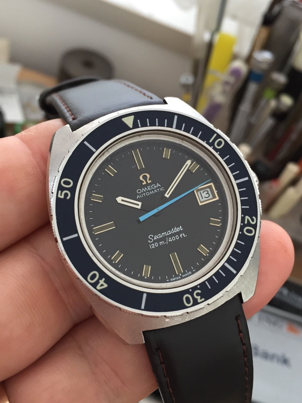 Omega seamaster outlet 166.088