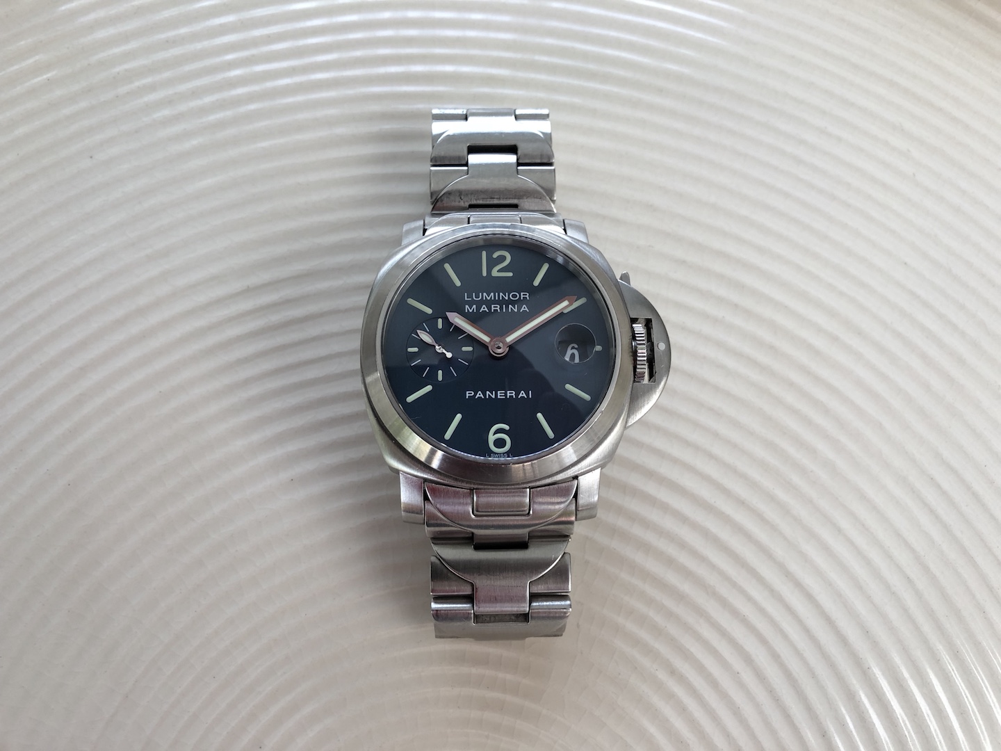 SOLD Officine Panerai Luminor Marina Reference PAM00069 Omega